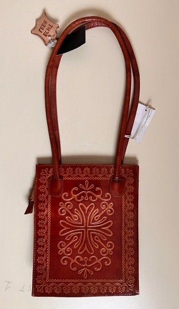 Nieuw dames leren bruin schoudertas tas van SOHO, Overige merken, Bruin, Nieuw, Ophalen of Verzenden