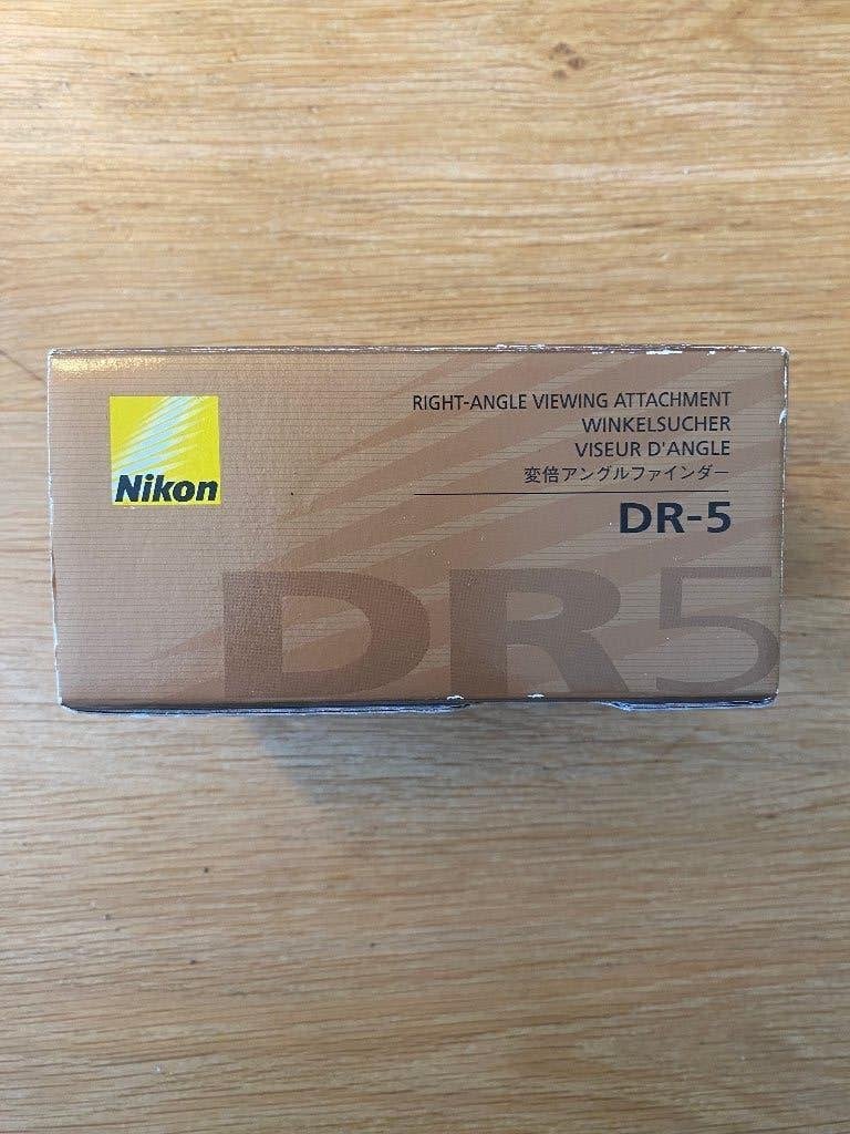 Nikon DR-5 Right Angle Viewing Attachment - hoekzoeker, Audio, Tv en Foto, Fotografie | Lenzen en Objectieven, Beschermhoes/tas