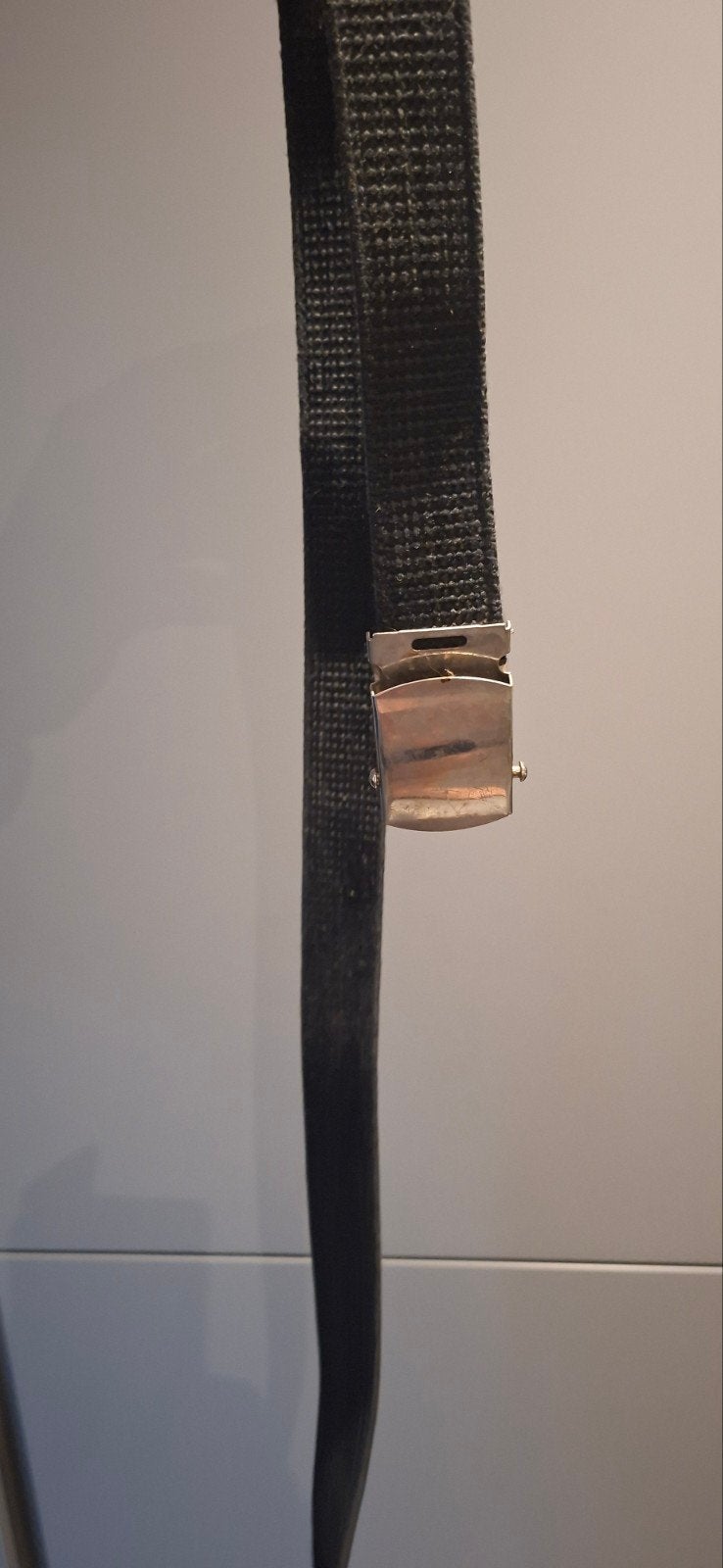Groene Koppelriem met Zilveren Gesp defensie kl militair, Ophalen of Verzenden, Overige soorten, Overige gebieden, Kleding of Schoenen