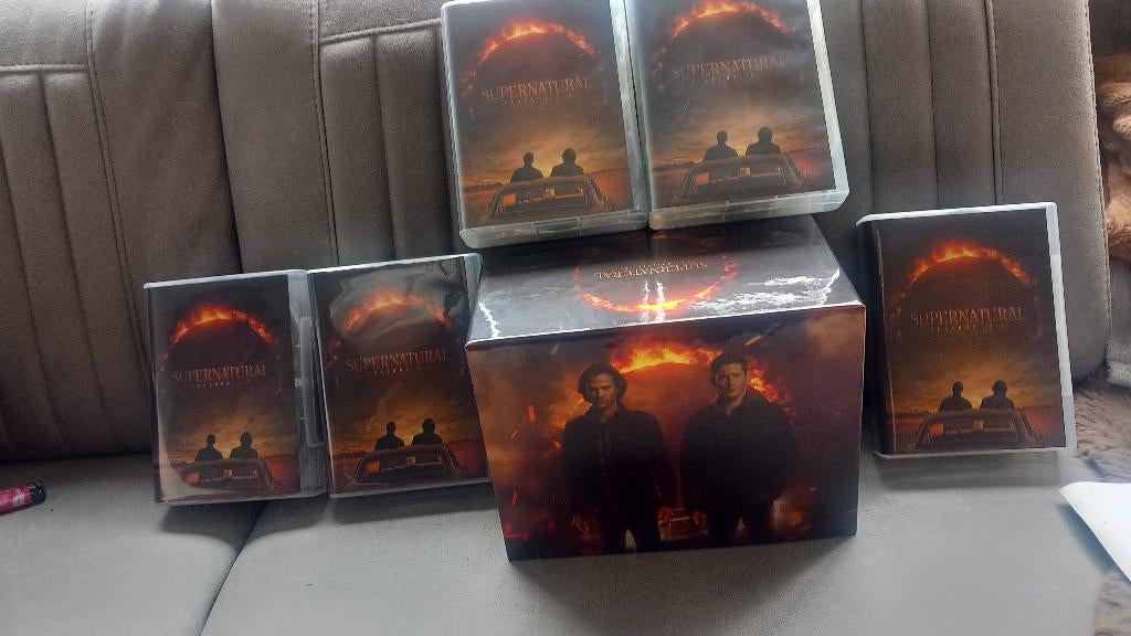 Supernatural dvd Box s1 t/m s15, Cd's en Dvd's, Dvd's | Tv en Series, Boxset, Zo goed als nieuw, Vanaf 12 jaar, Ophalen