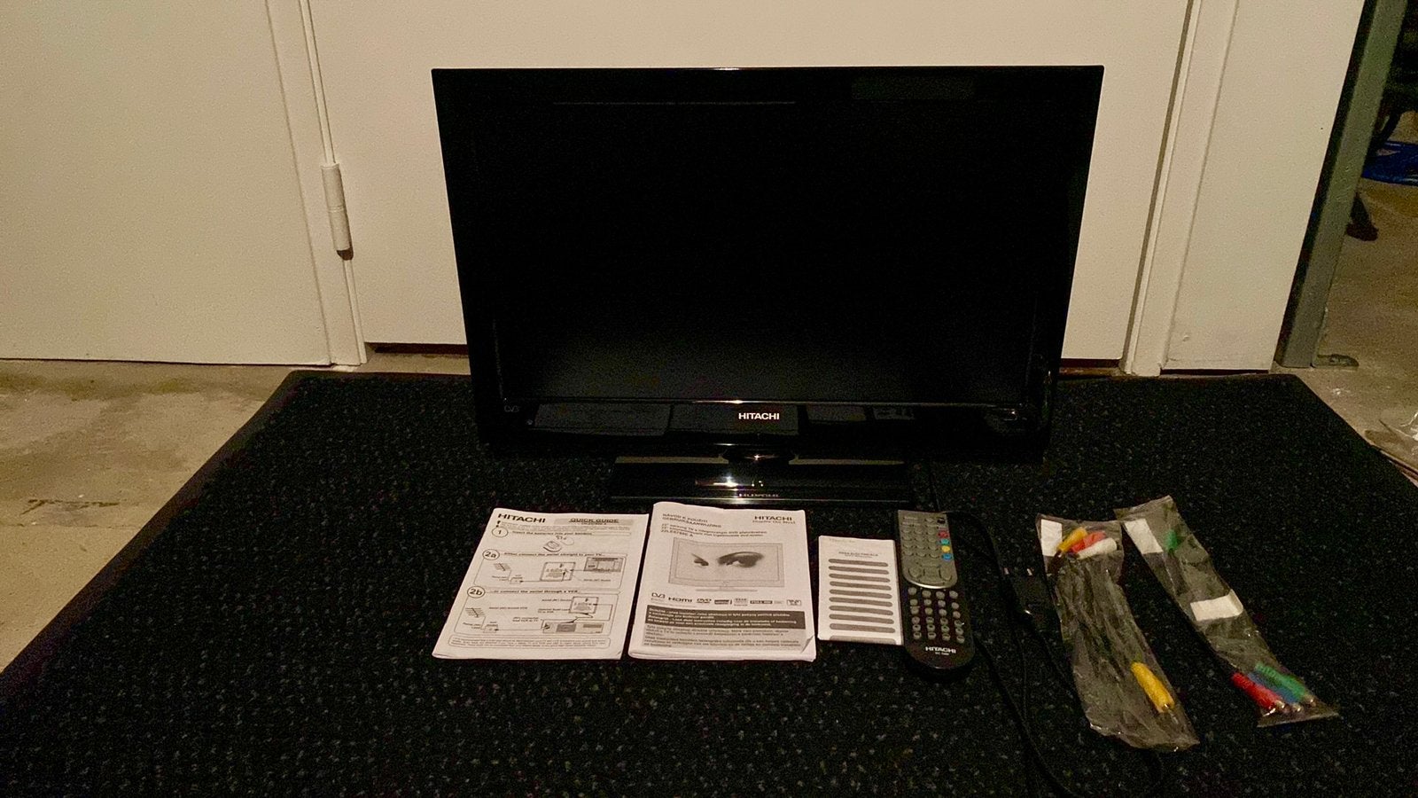Hitachi televisie model 22LE6780E, Ophalen of Verzenden, Zo goed als nieuw, 50 Hz, Overige merken