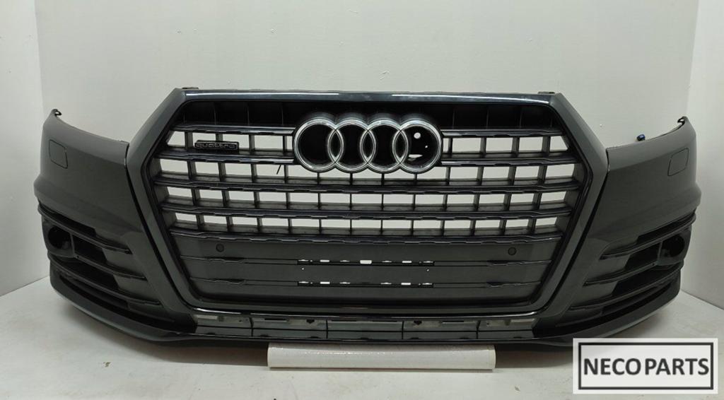 AUDI Q7 4M S-LINE VOORBUMPER COMPLEET LC9X LEVERBAAR!!, Auto-onderdelen, Gebruikt, -, -, Spatbord