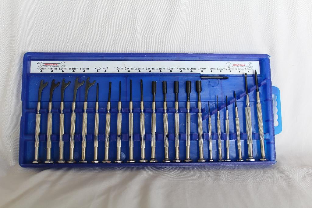21-delige precisie gereedschapset van JohnTools, Ophalen of Verzenden, Gebruikt