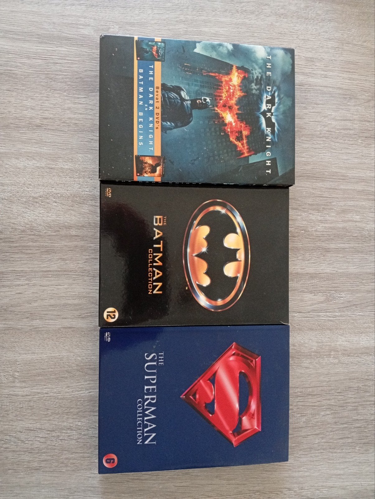 Batman & Superman DVD Collectie - 3 Boxsets, Gebruikt, Boxset, Actiethriller, Ophalen of Verzenden