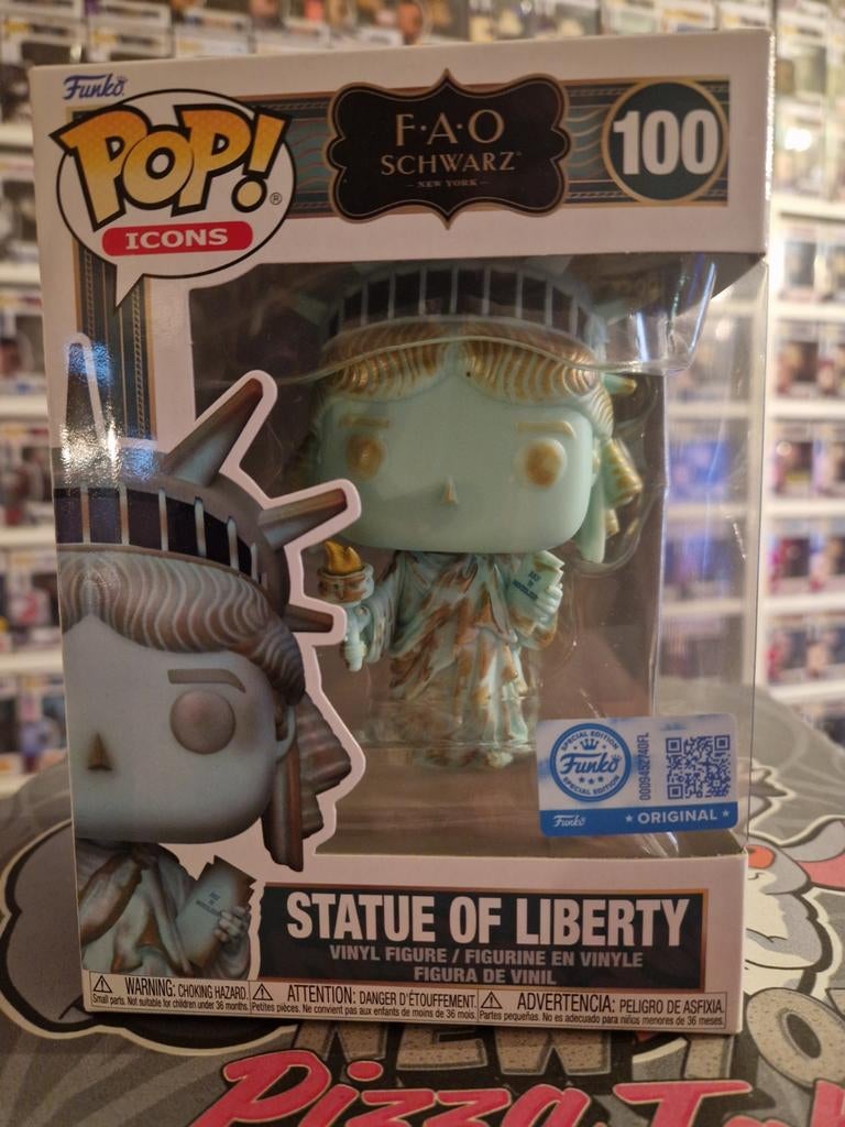 Funko Statue of Liberty 100 FAO Schwarz exclusive, Verzamelen, Ophalen of Verzenden, Nieuw