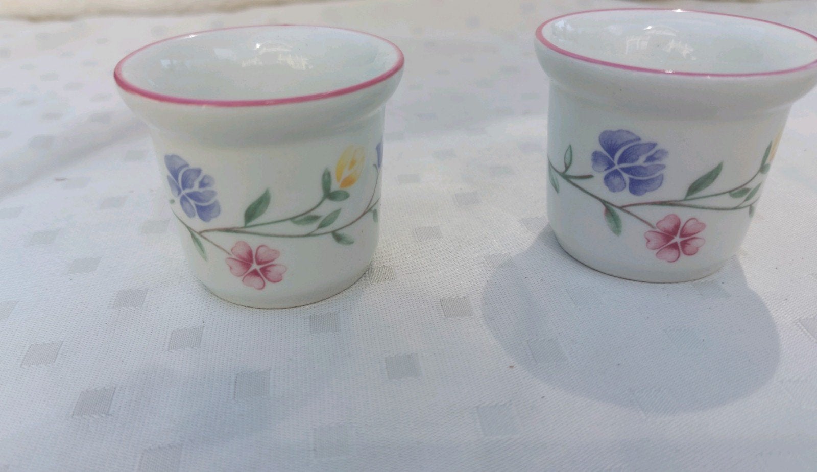 Eierdopjes Johnson Bros, Summer Chintz, Ophalen of Verzenden