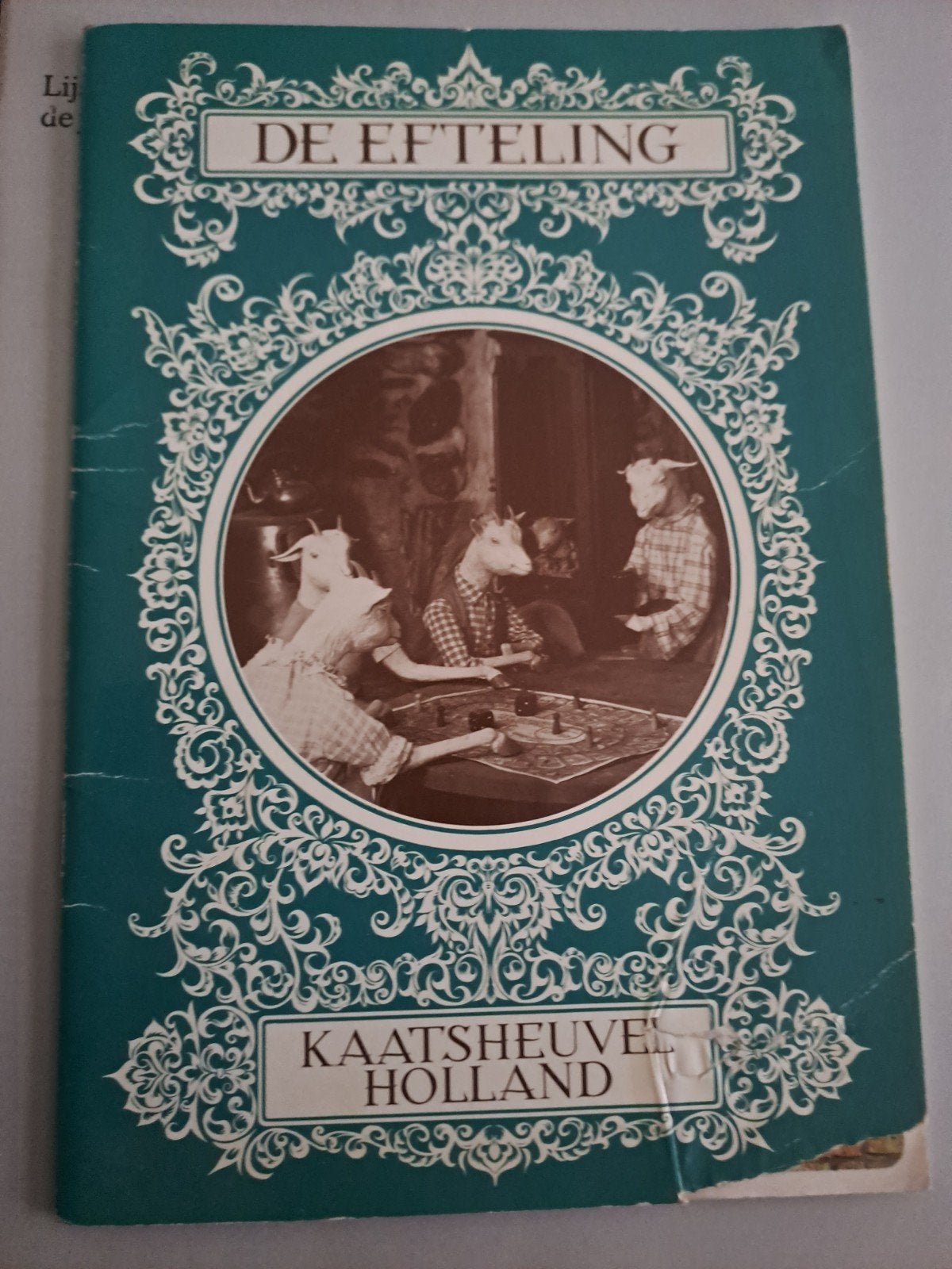 De Efteling Kaatsheuvel Holland Boek, Ophalen of Verzenden, Gebruikt, Overige typen