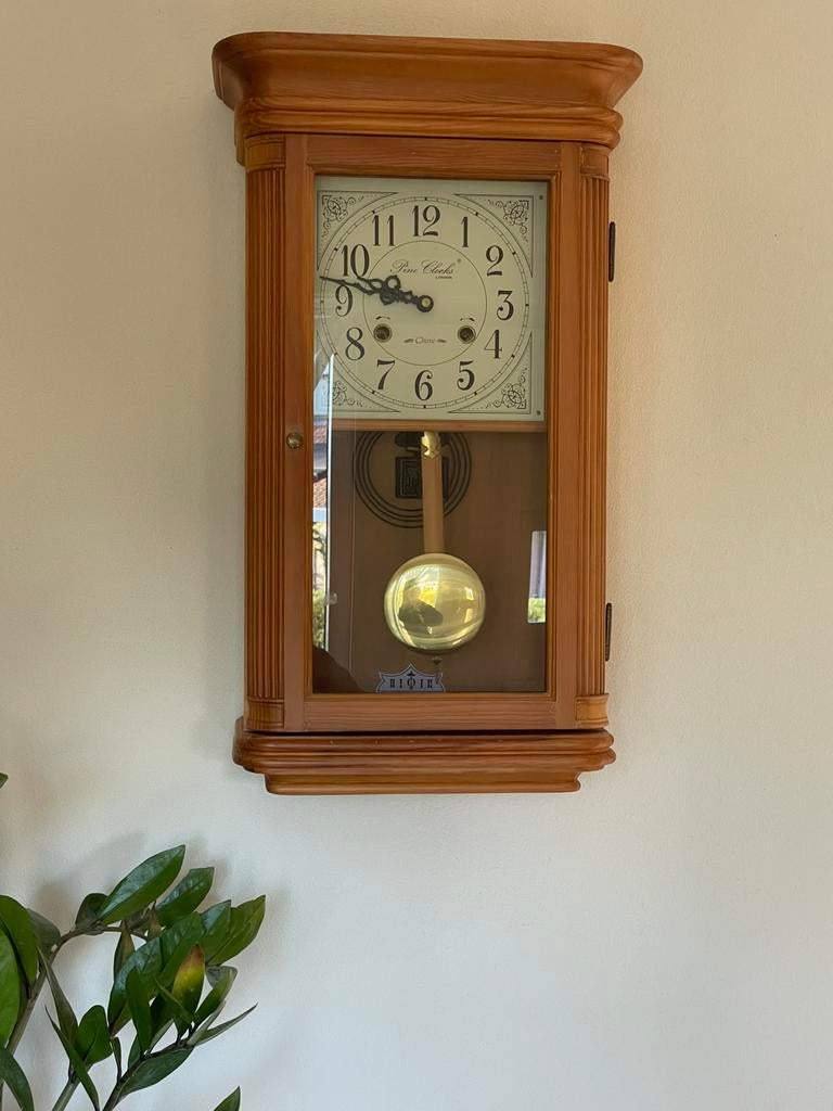Te Koop: Pine Clocks Londen wandklok., Ophalen of Verzenden