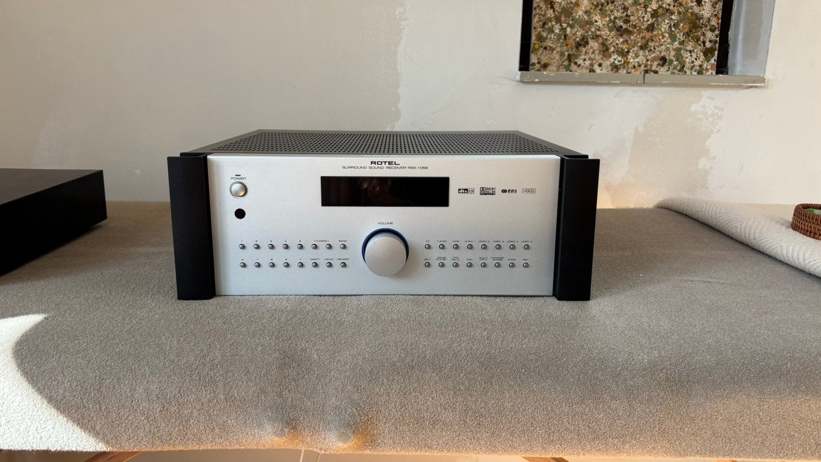 Rotel RSX-1056 Surround Receiver en Rotel Disc player, Overige merken, Ophalen of Verzenden, 120 watt of meer, Gebruikt