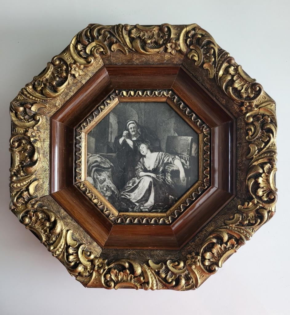 Te koop antieke schilderij, Antiek en Kunst, Ophalen of Verzenden