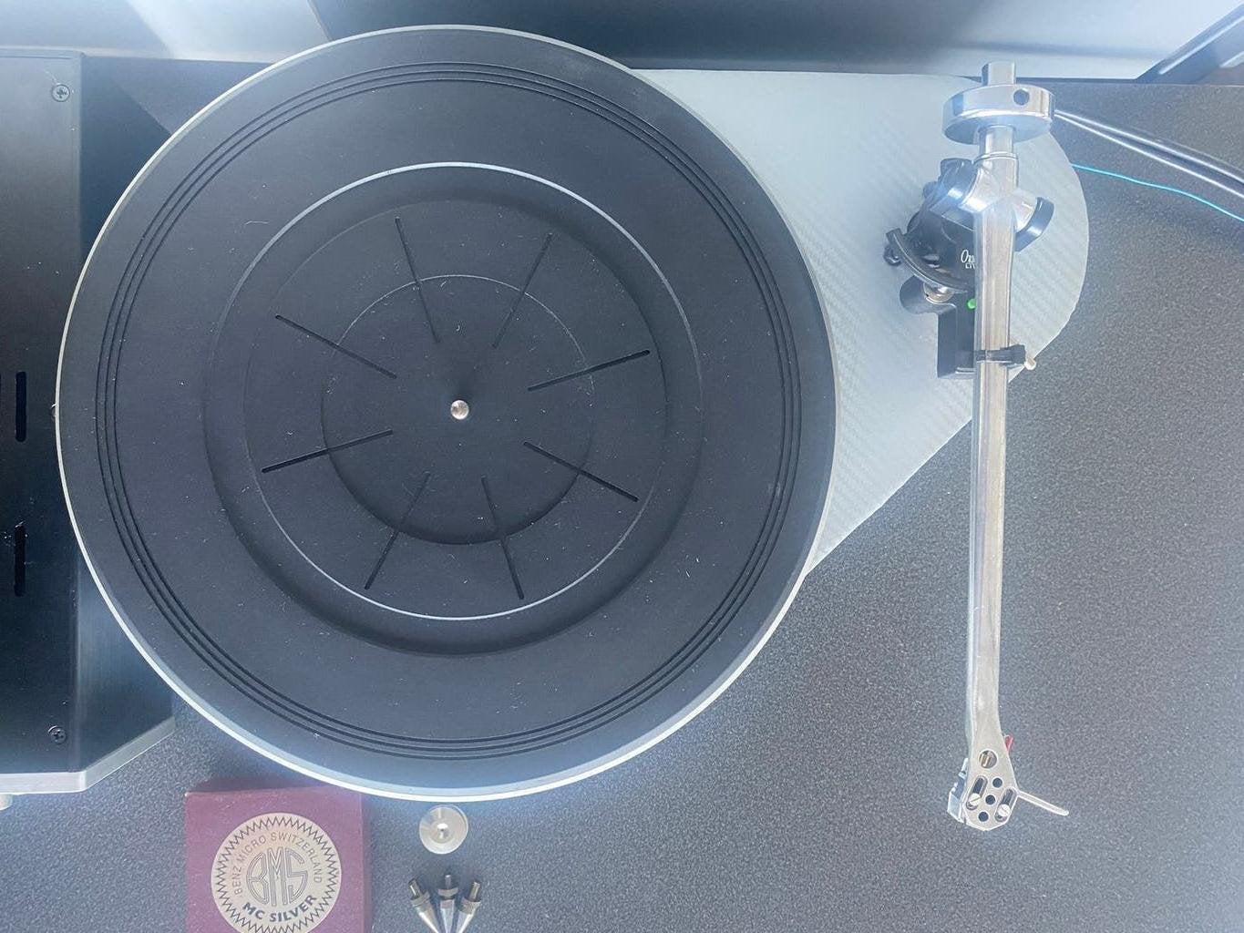 Lenco L75 Rega Origin Live arm  Benz Micro Silver, met PSU, Overige merken, Automatisch, Ophalen of Verzenden, Zo goed als nieuw