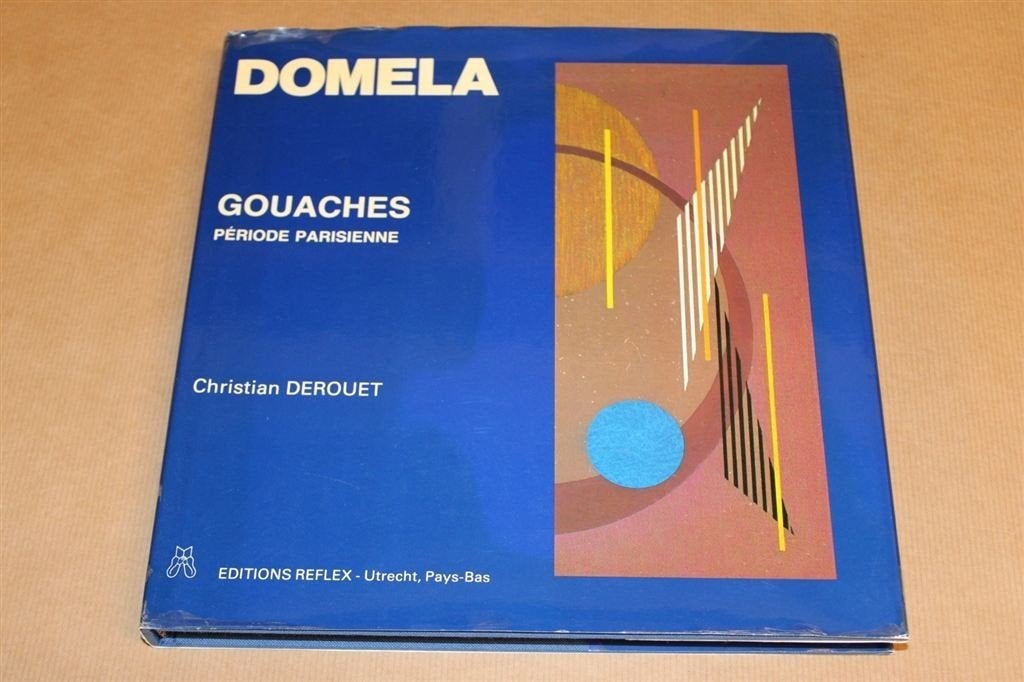 Domela — Gouaches uit de Parijse periode — Kunstboek, Ophalen of Verzenden, Gelezen