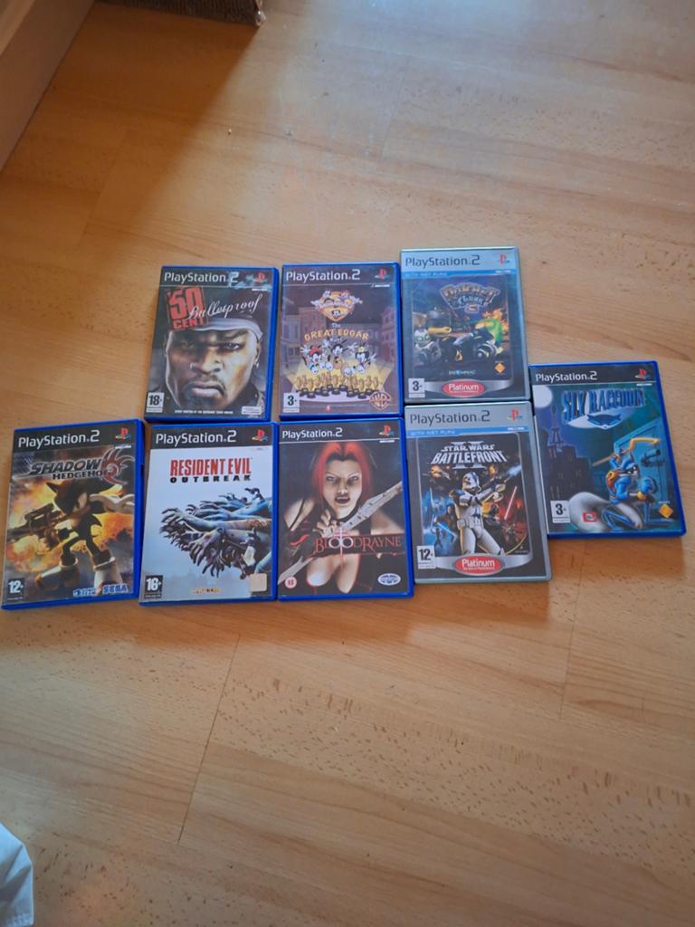 34 Playstation 2 spellen compleet met boekjes, Spelcomputers en Games, Games | Sony PlayStation 2, Zo goed als nieuw, 1 speler