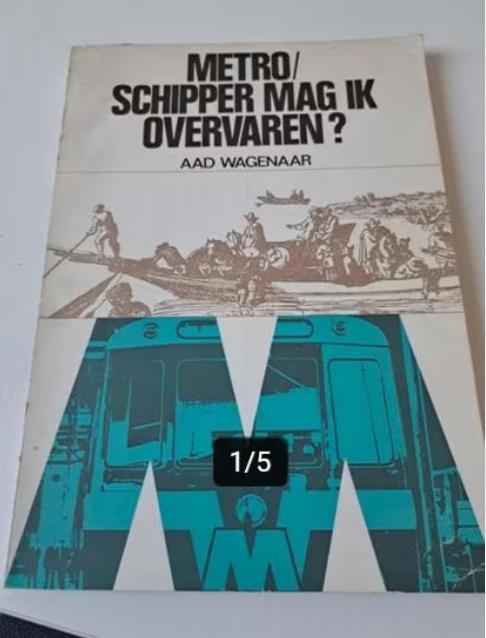 Aad Wagenaar - Metro/Schipper mag ik overvaren?, Boeken, Ophalen of Verzenden, Gelezen