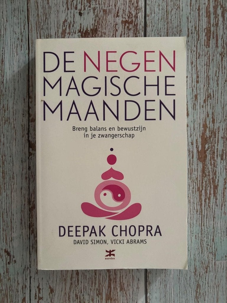 De negen magische maanden van Deepak Chopra, Spiritualiteit algemeen, Nieuw, Ophalen of Verzenden, Instructieboek