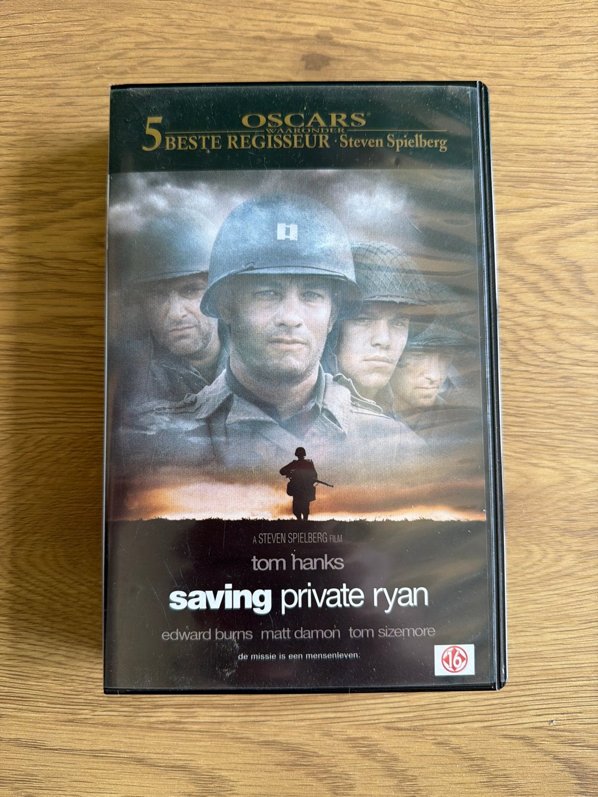Saving Private Ryan VHS - Steven Spielberg Oorlogsfilm, Cd's en Dvd's, Nederlands ondertiteld, Vanaf 16 jaar, Drama, Ophalen of Verzenden