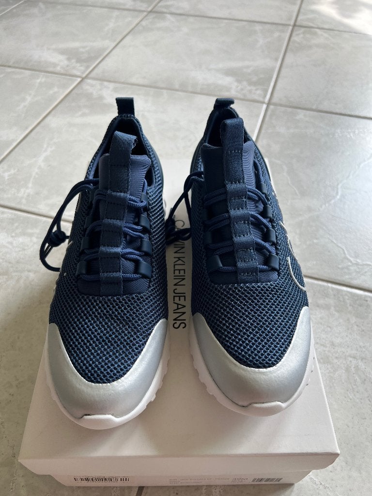 Calvin Klein Jeans Sneakers Ron maat 39, Kleding | Dames, Schoenen, Verzenden, Wit, Nieuw, Sneakers of Gympen