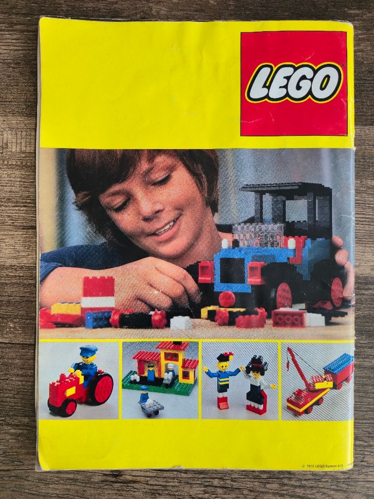 Vintage LEGO Instructieboekje 222 (1970), Gebruikt, Overige thema's, Lego, Overige typen