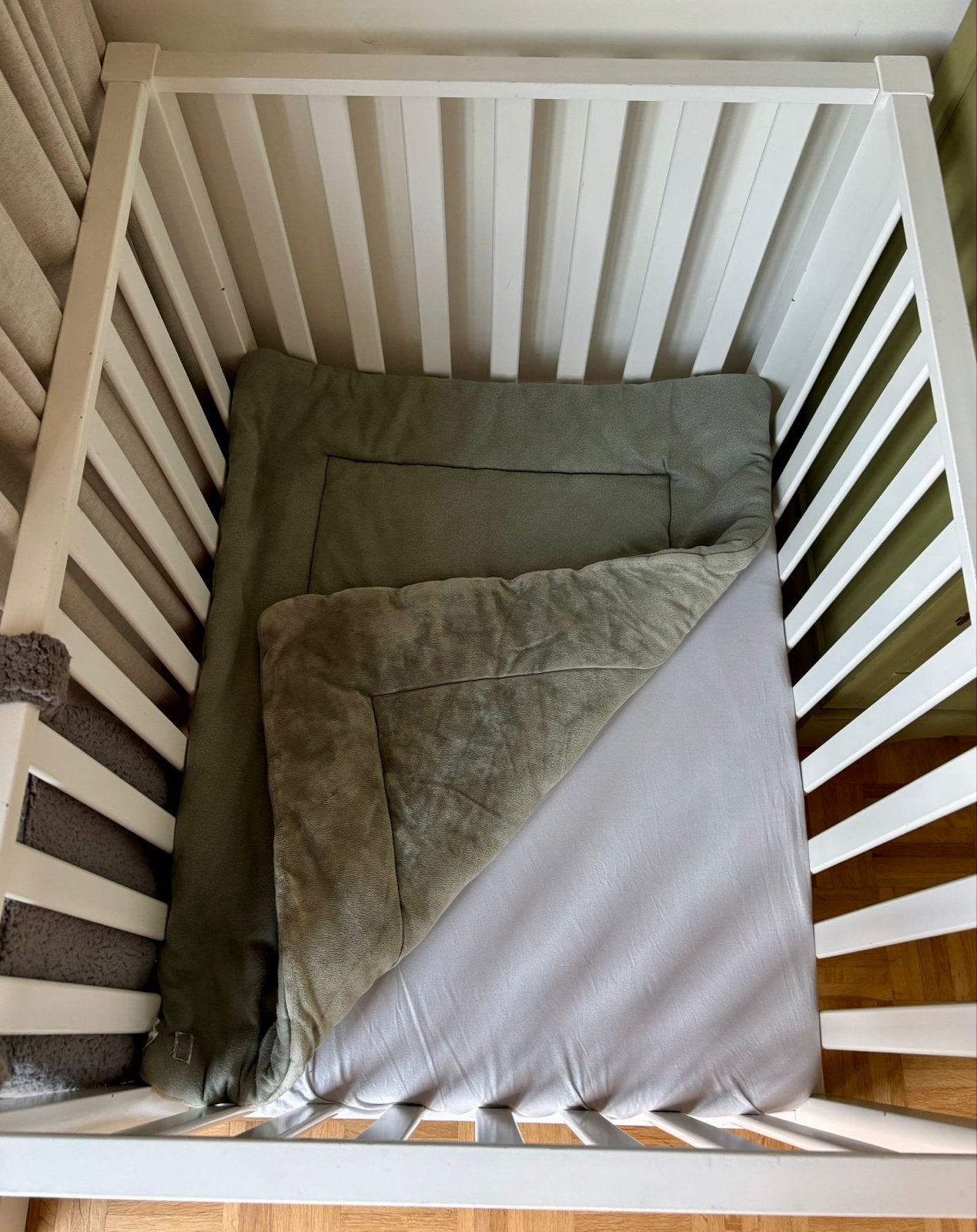 Bopita box met matras en boxkleed, Ophalen, Gebruikt, Minder dan 140 cm, Matras