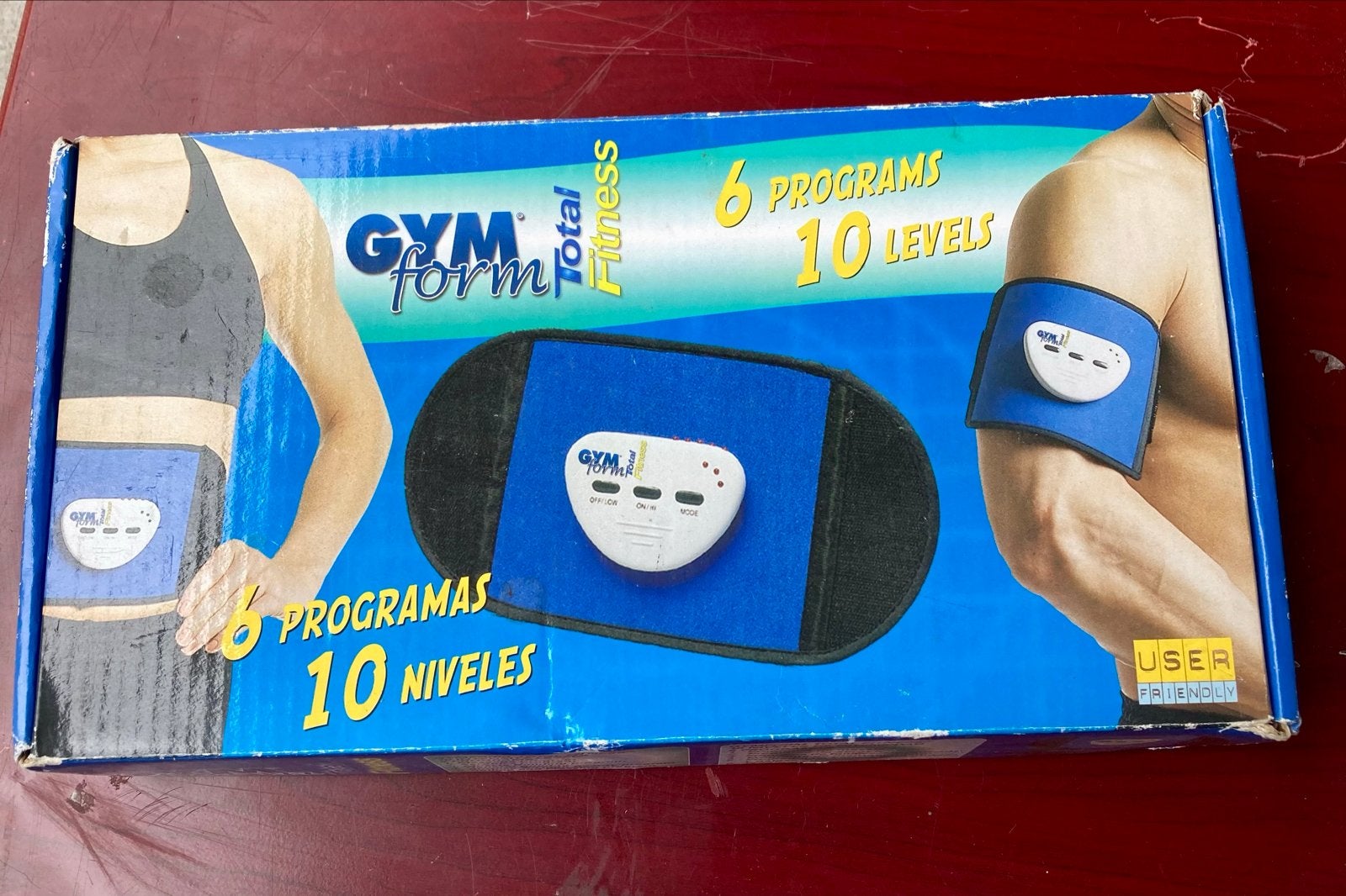 Gymform Total Fitness EMS Spierstimulator, Sport en Fitness, Ophalen of Verzenden, Zo goed als nieuw, Overige typen