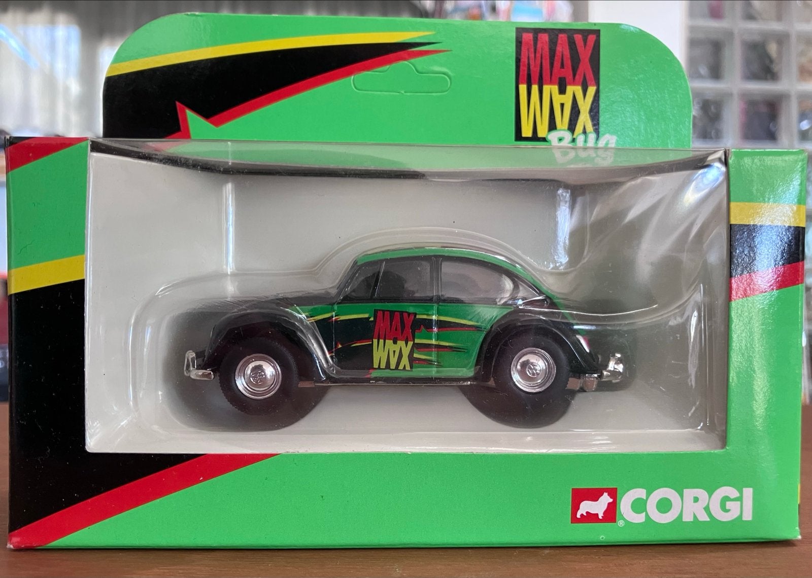 Corgi Max Wax Bug - VW Kever modelauto, Ophalen of Verzenden, Nieuw, Auto, Overige merken