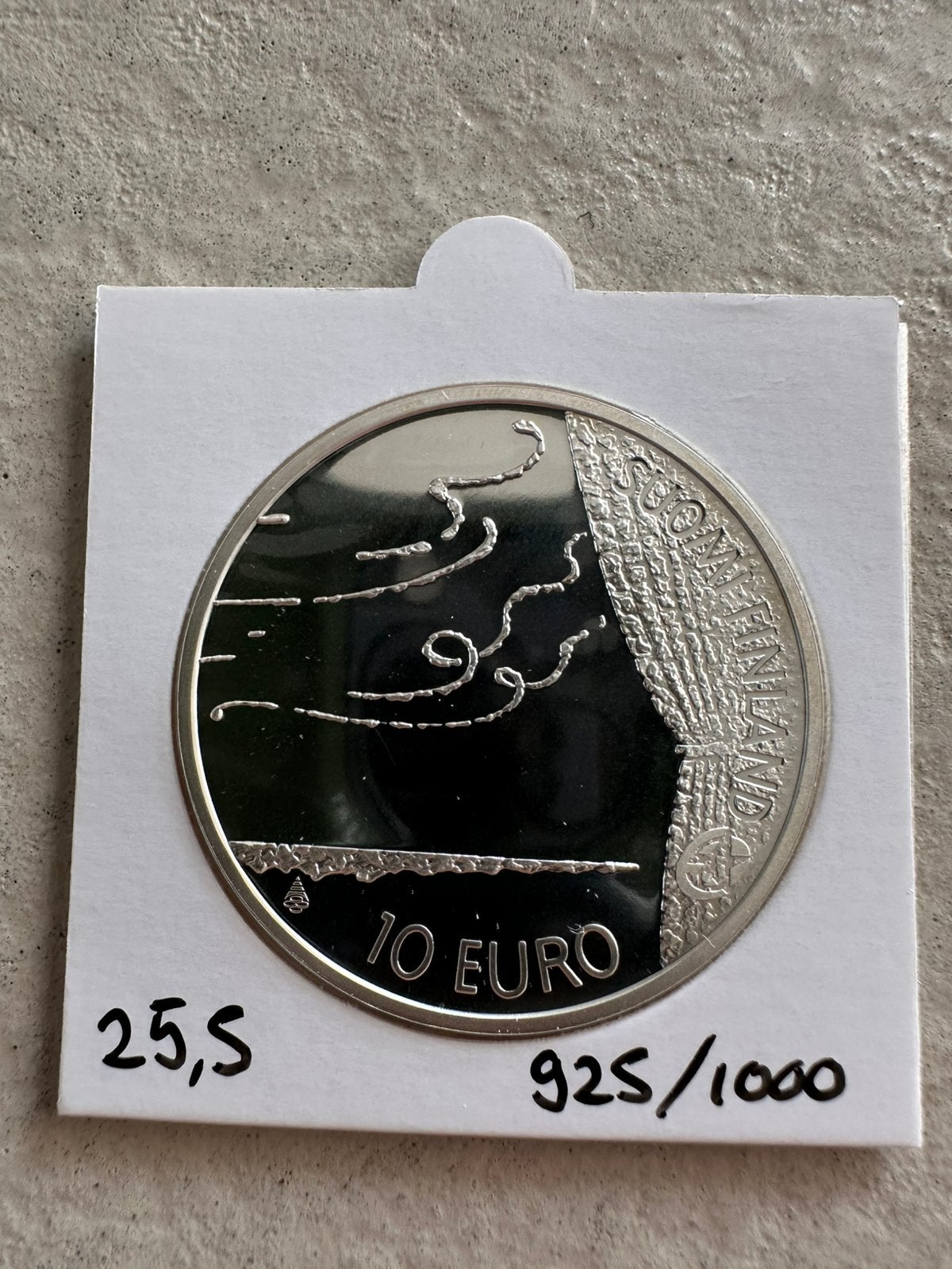 10 euro zilver Finland 2009, Proof kwaliteit, Ophalen of Verzenden