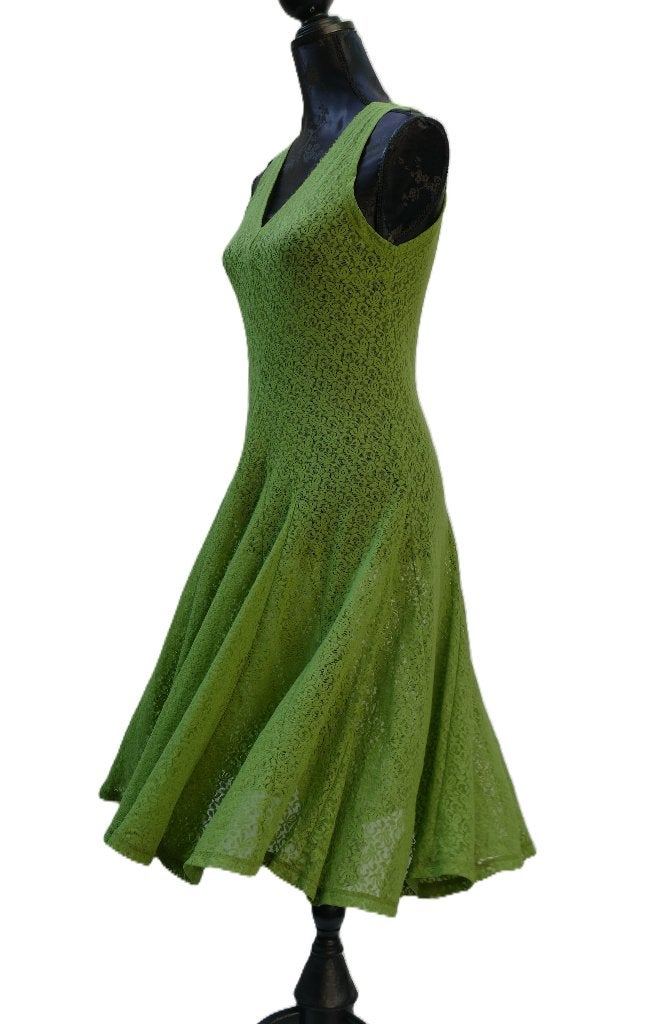 CORA KEMPERMAN jurk maat M, Maat 38/40 (M), Verzenden, Knielengte, Groen