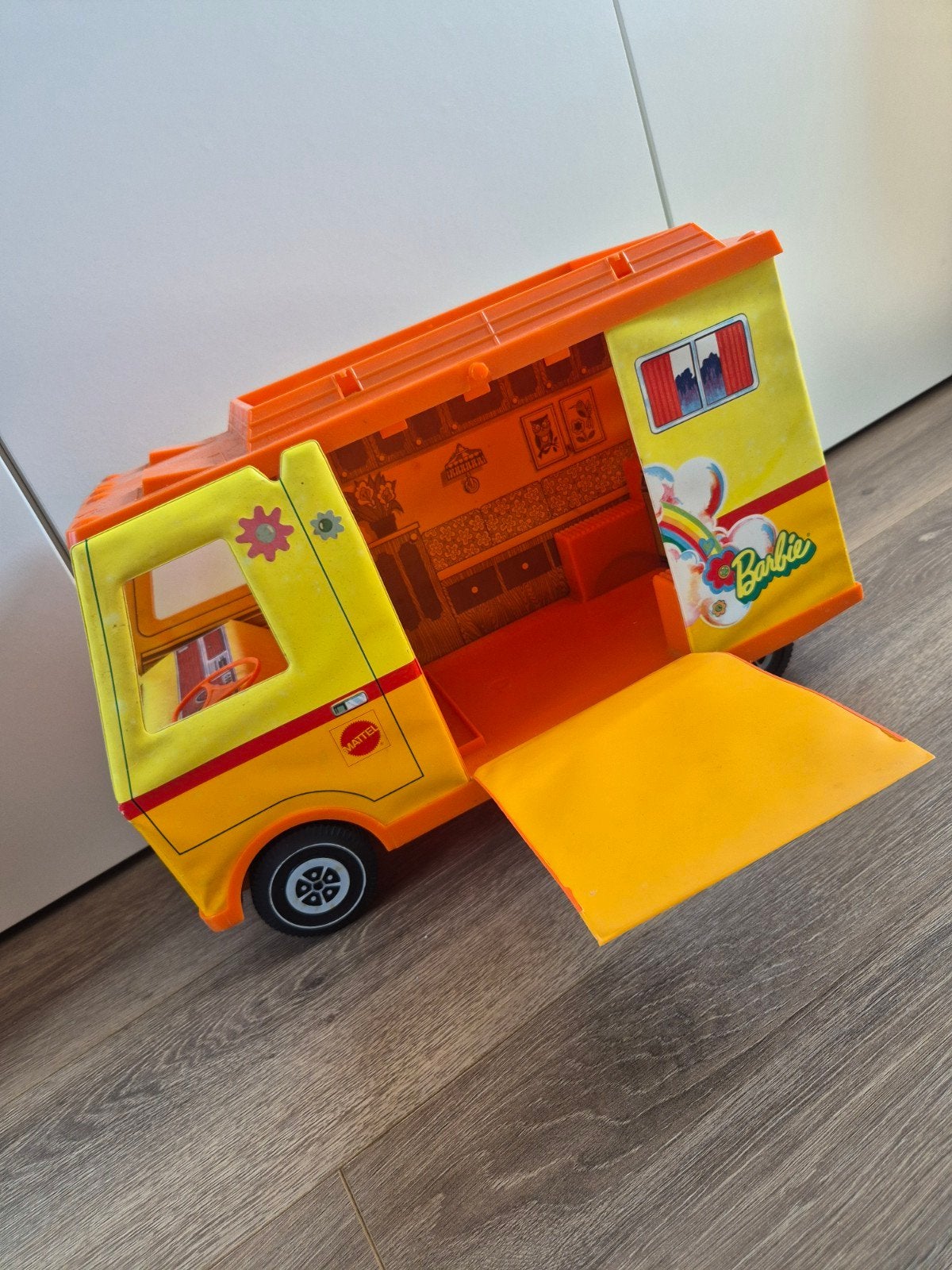 Vintage Barbie Country Camper Van Mattel, Ophalen of Verzenden, Gebruikt, Meisje