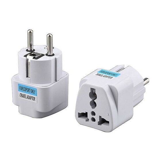 Travel Adapter Converter, UK US AU To EU AC Wall Socket, Ophalen of Verzenden