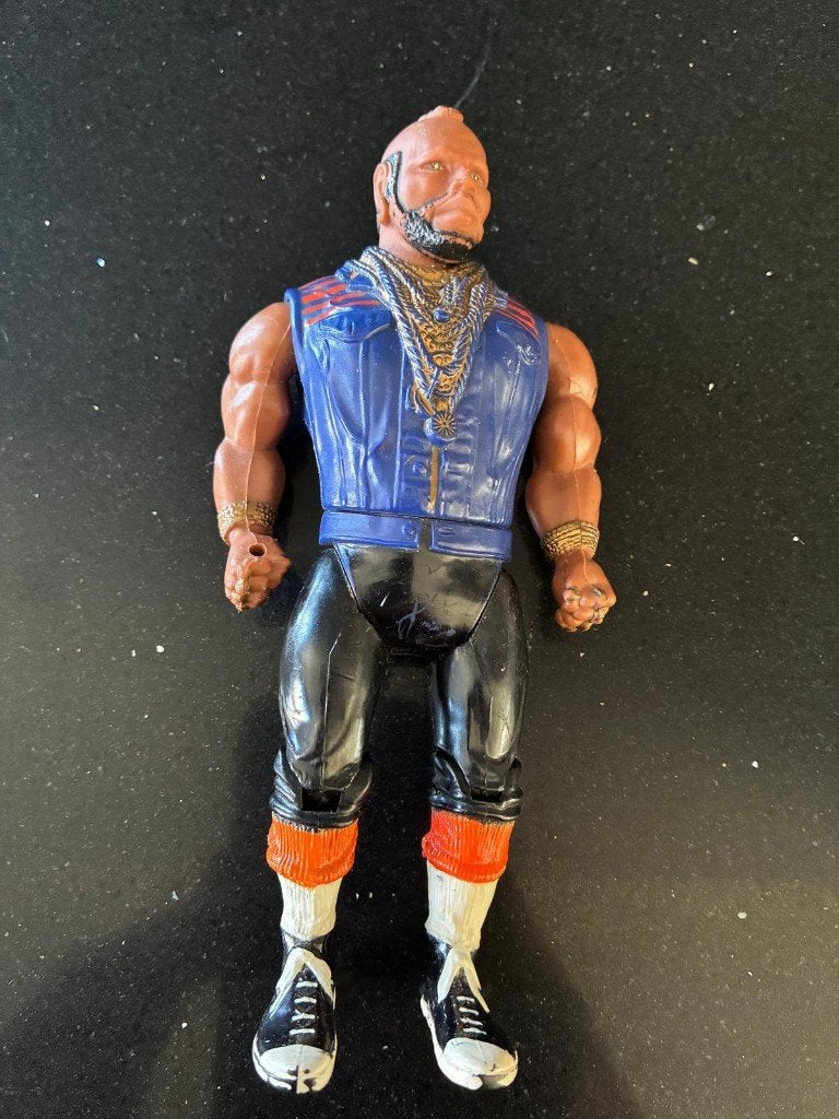 Vintage The A-Team B.A. Baracus / Mr. T – 1983, Ophalen of Verzenden, Gebruikt
