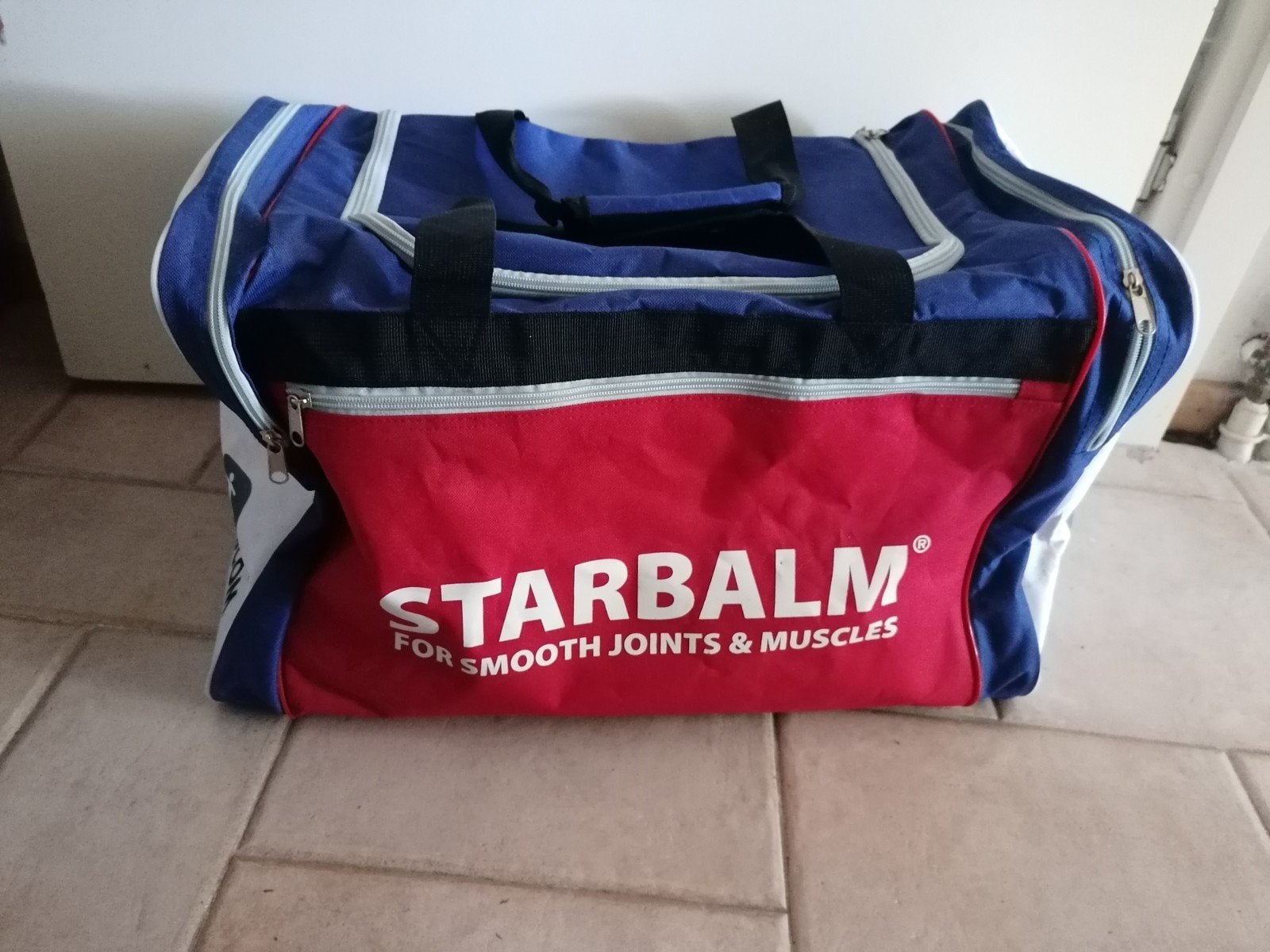 Starbalm Sporttas - Blauw/Rood/Wit, Ophalen of Verzenden, Zo goed als nieuw, Unisex volwassen