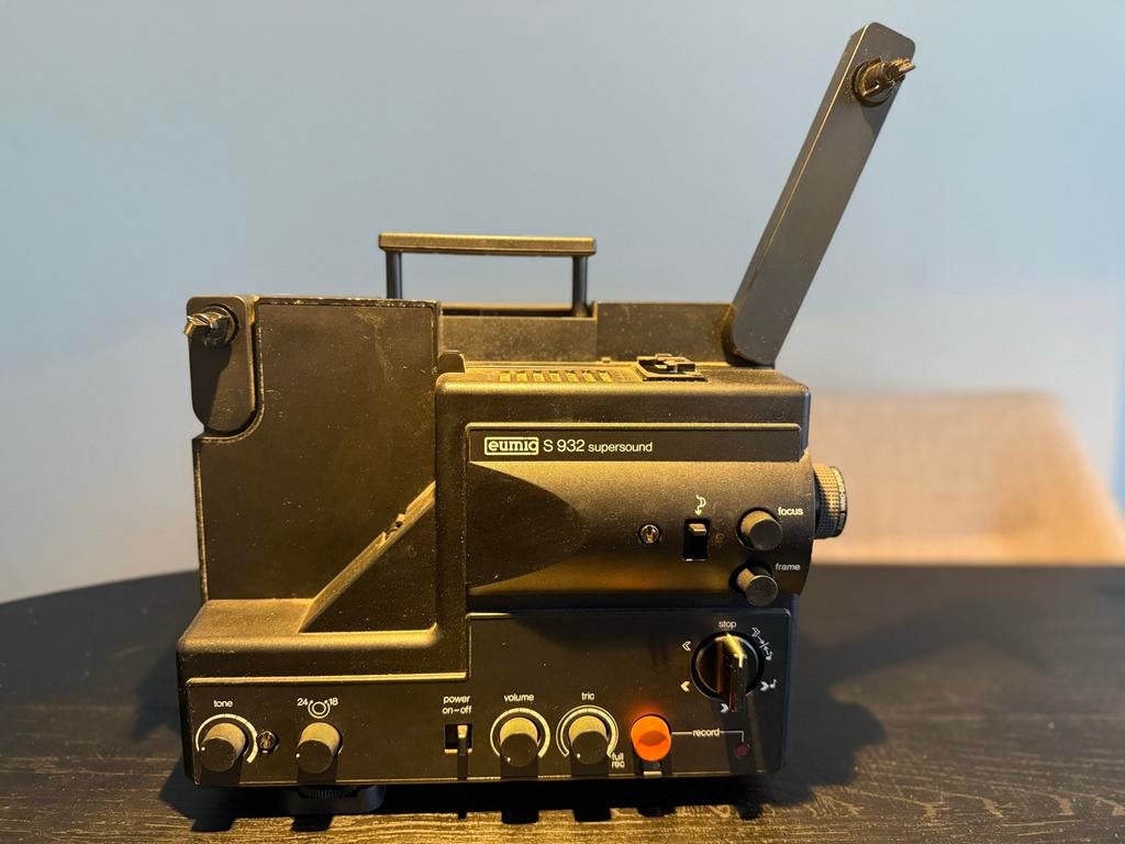 Eumig S 932 Supersound Super 8 Filmprojector, Ophalen, Gebruikt, Met scherm