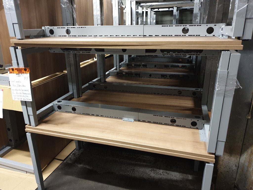 Bureau / Hoekbureau / L-combinatie, Ophalen, Demontabel, Gebruikt