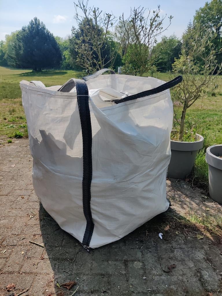 Lege big bags 1500 kg 90x90110cm van GBDistribution BigBag, 100 cm of meer, Opvouwbaar, 60 cm of meer, Bak of Kist