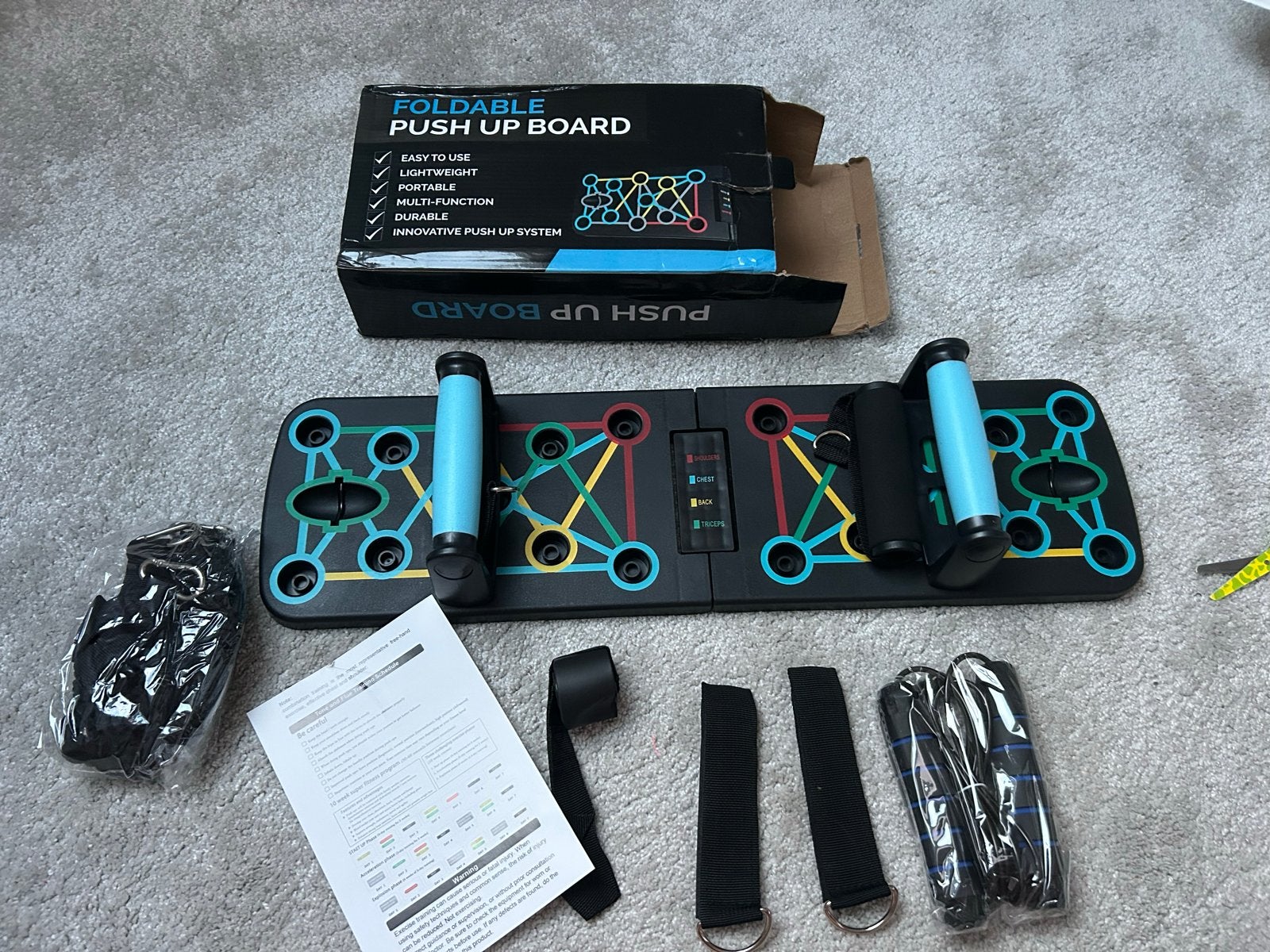 Nieuwe 11-delig Push Up Board - Ideaal voor Thuis Fitness, Verzenden, Nieuw