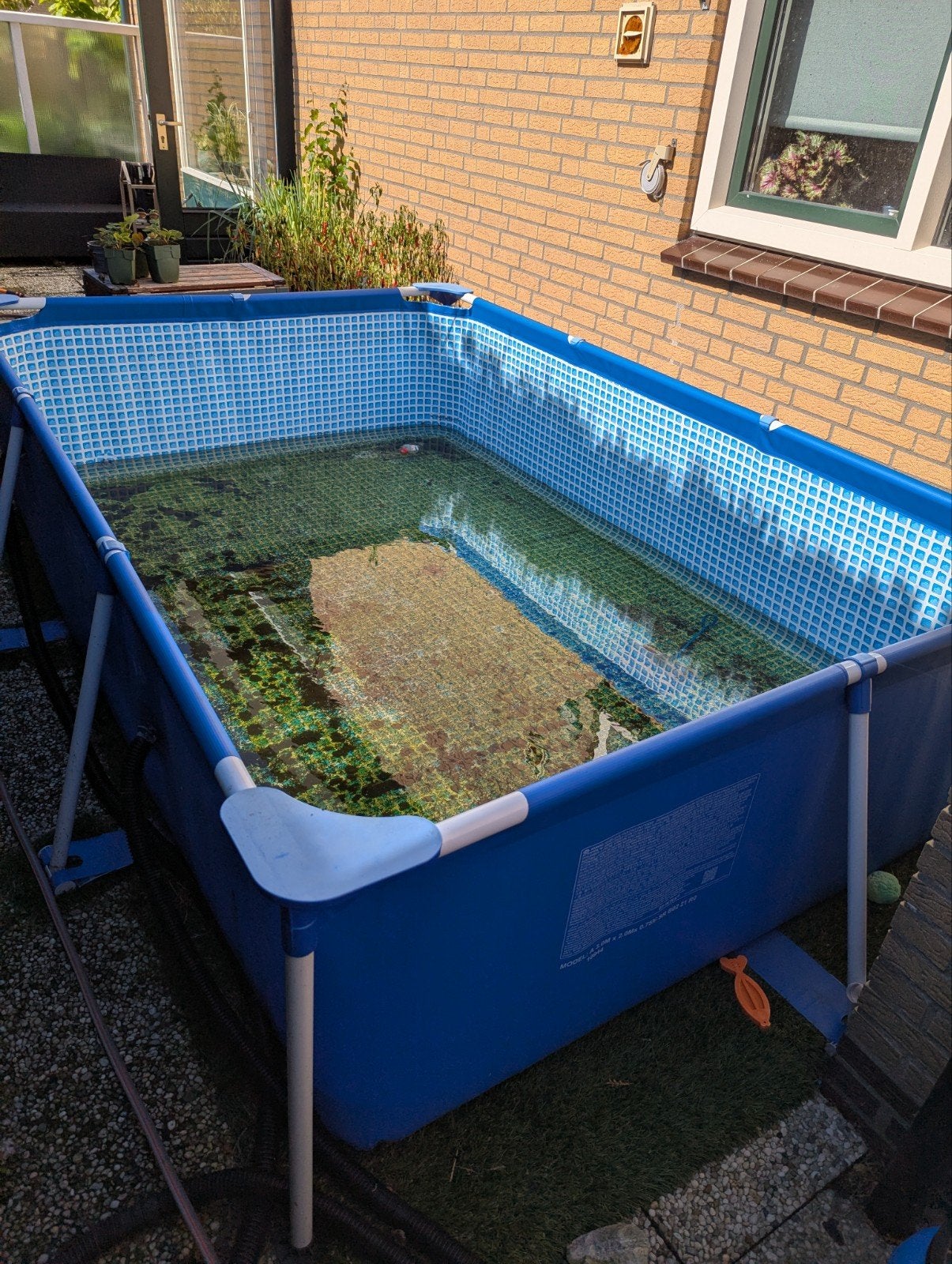 Gratis Zwembad - 3x2m, (zelf afbreken), Tuin en Terras, Ophalen, Gebruikt, 200 tot 300 cm, 80 tot 120 cm