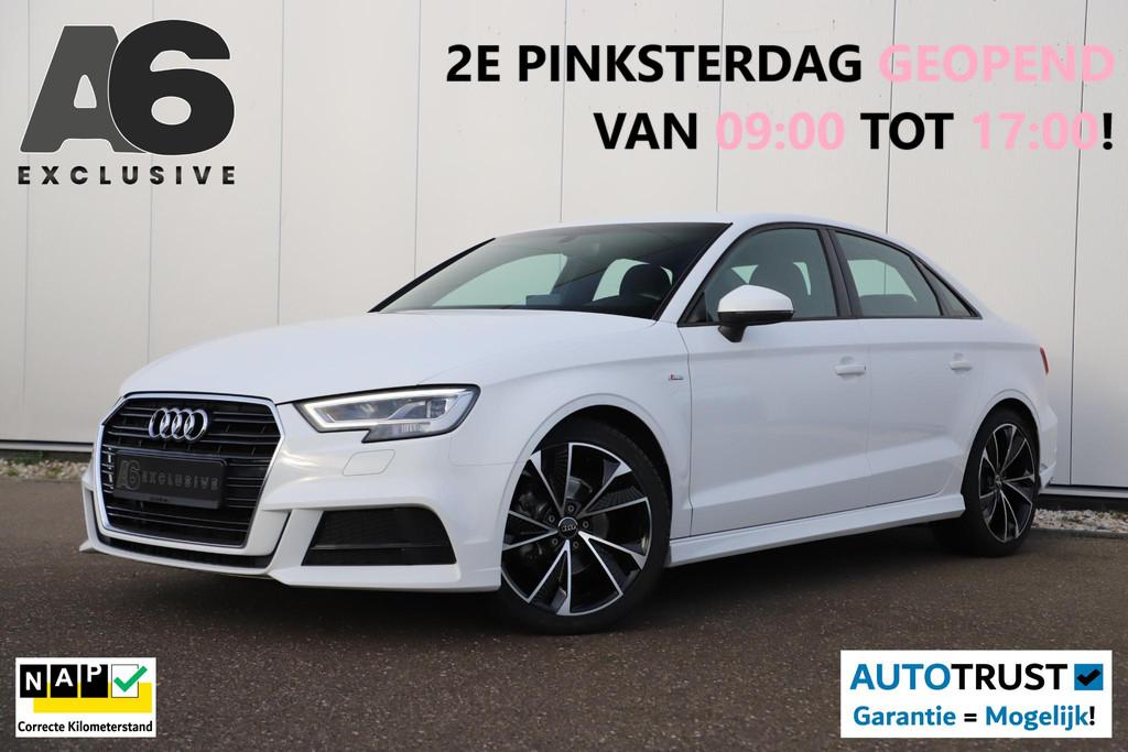 Audi A3 Limousine 30 TFSI Sport S Line Edition Automaat Half, Auto's, Gebruikt, Met garantie (alle), Wit, Origineel Nederlands