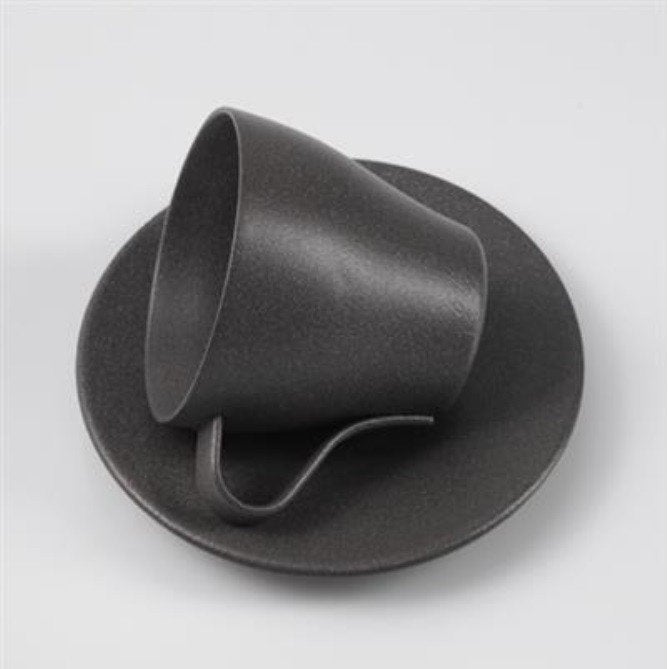 Donkergrijs mat fijnstructuur metallic poedercoat, Verzenden