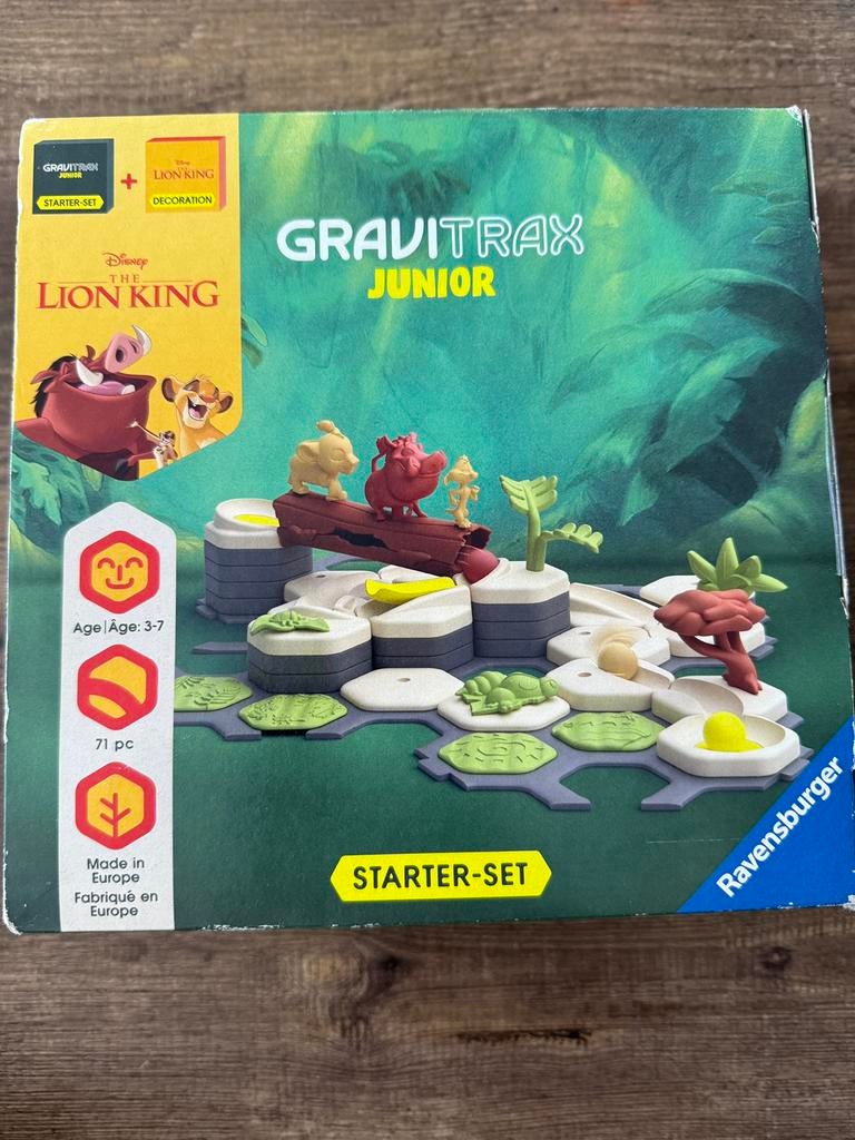 Gravitrax Junior Lion King, Ophalen of Verzenden, Nieuw, Bouwen