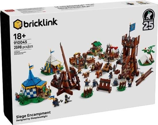 Lego Bricklink 910045 Siege Encampment - NIEUW!, Kinderen en Baby's, Speelgoed | Duplo en Lego, Ophalen of Verzenden