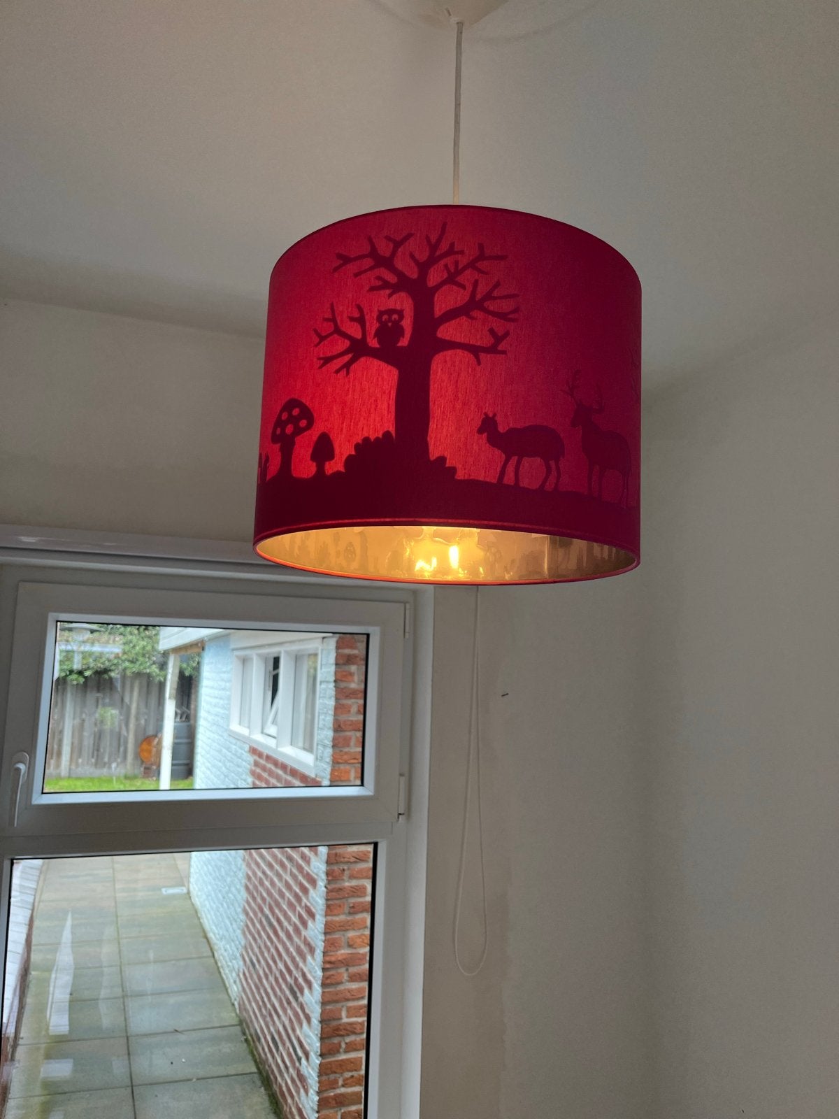 Hartendief Kinderkamer Lamp met Magisch Motief, Ophalen, Zo goed als nieuw