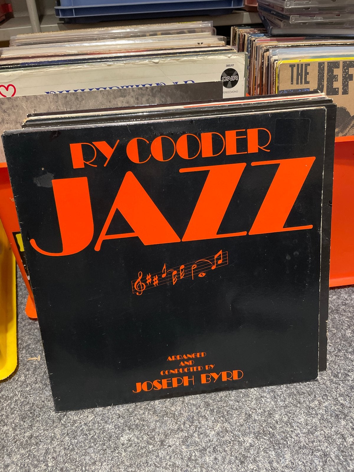 Ry Cooder - Jazz LP (Arranged and Conducted by Joseph Byrd), Ophalen, Gebruikt, Jazz, Album