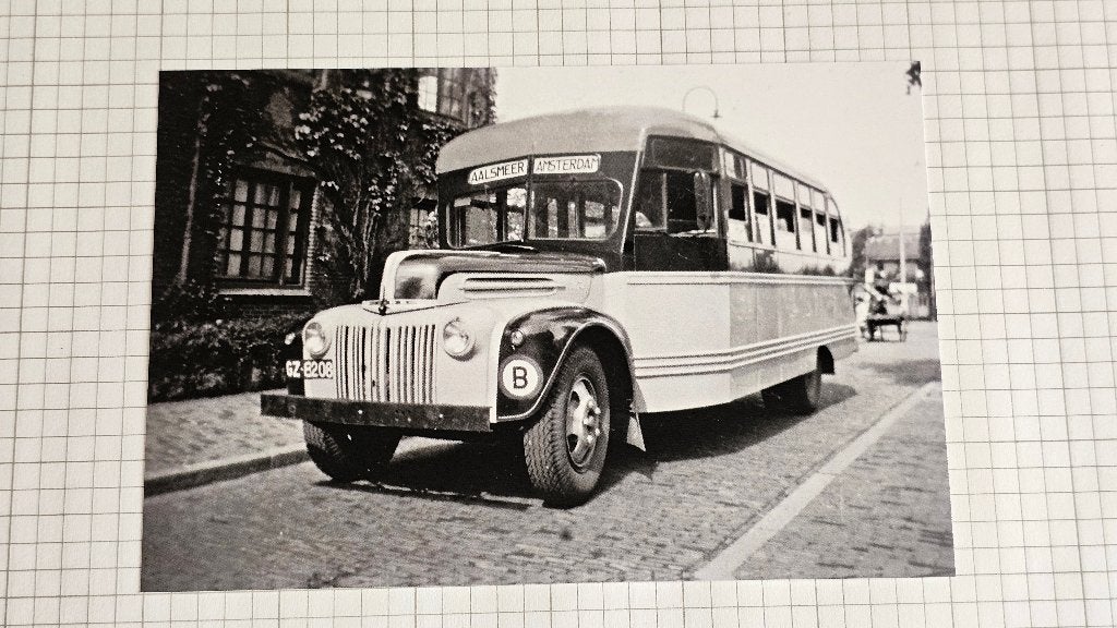 Foto BUS M&K Maarse en Kroon Aalsmeer, Verzenden, Gebruikt, Bus of Metro, Overige typen