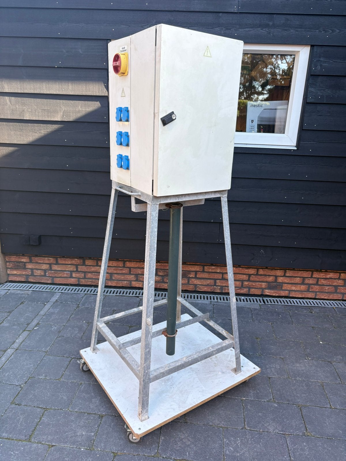Hoofdstroom Bouwmeterkast  voor op de Bouwplaats. Gekeurd, Gebruikt, Overige typen, X, Ophalen
