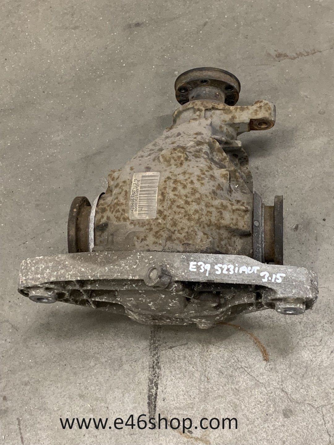 DIFFERENTIEEL BMW E39 523 AUTOMAAT VERHOUDING 3.15, Auto-onderdelen, Gebruikt, -, -, Ophalen of Verzenden