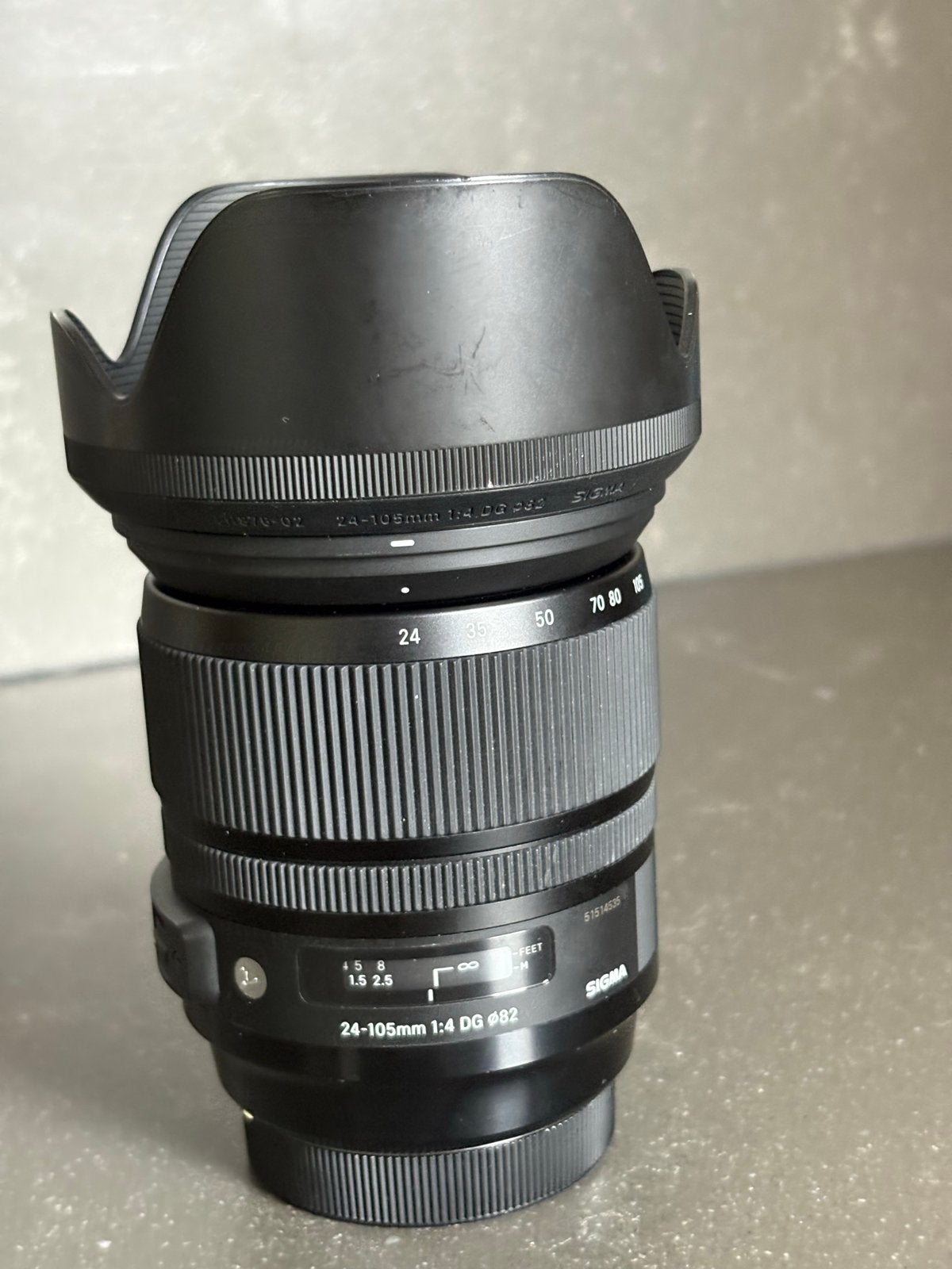 Sigma 24-105mm f/4 DG OS HSM Art Lens voor Canon, Gebruikt, Sigma, Autofocus, Ophalen of Verzenden