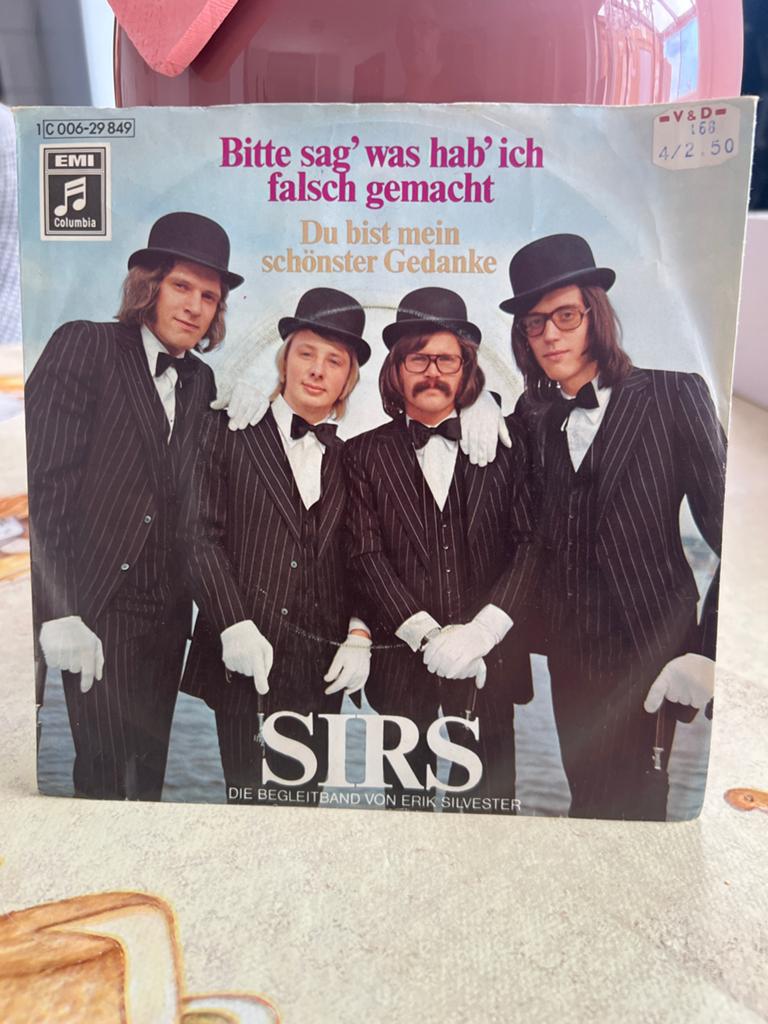 SIRS - Bitte sag' was hab' ich falsch gemacht (Single), Ophalen of Verzenden, Zo goed als nieuw