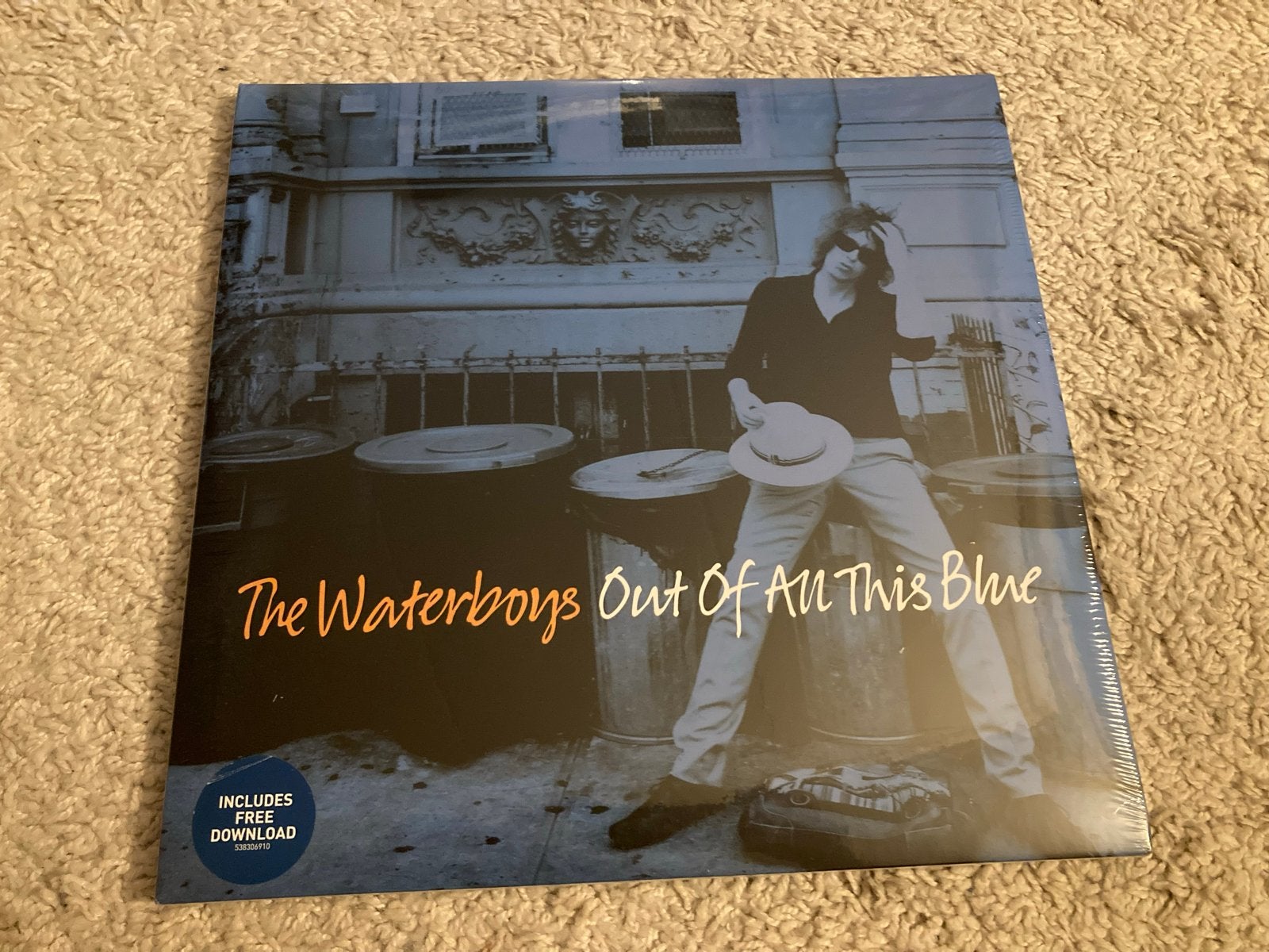 The Waterboys - Out Of All This Blue vinyl 3 LP limited ed., Pop, Geseald, Ophalen of Verzenden, 12 inch