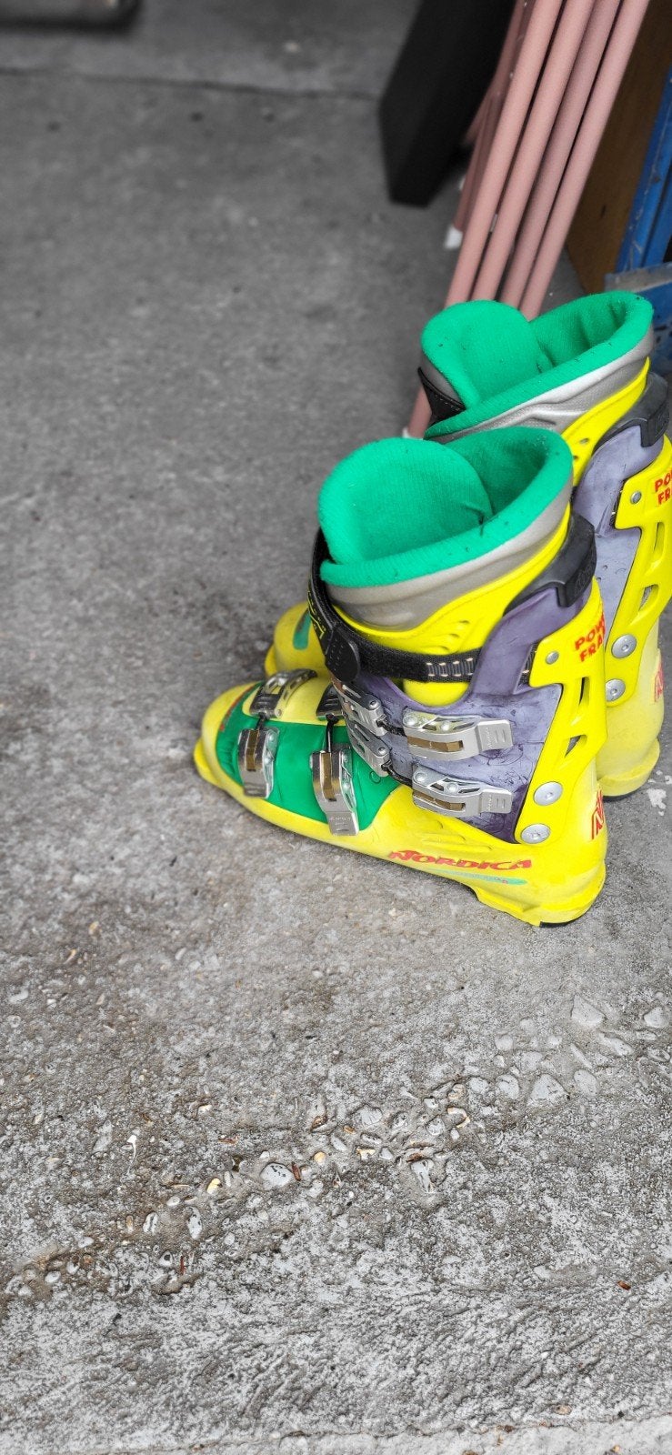 Nordica Power Frame skischoenen, Sport en Fitness, Ophalen, Gebruikt, Schoenen, Nordica