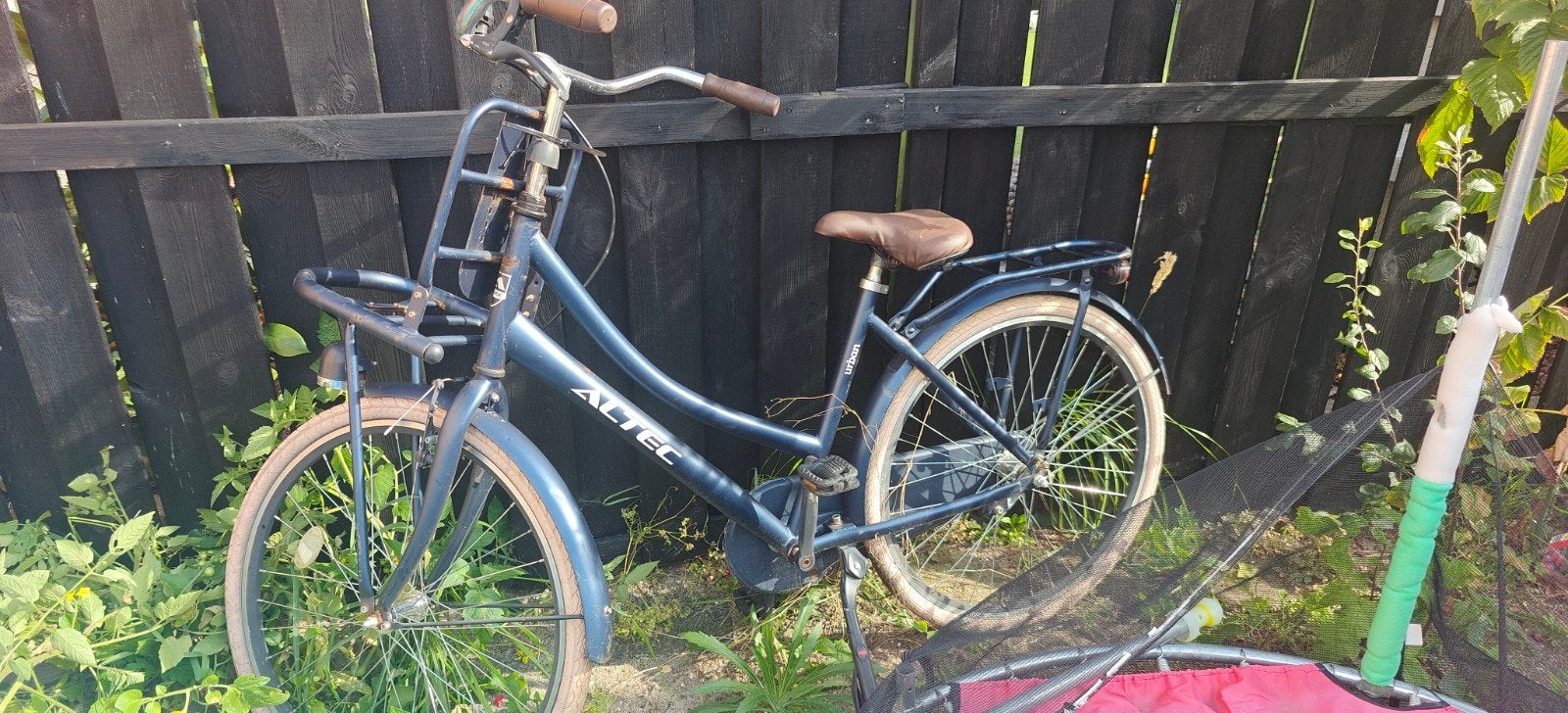 Blauwe meisjes fiets 26 inch, Ophalen, Gebruikt, 26 inch of meer, Overige merken